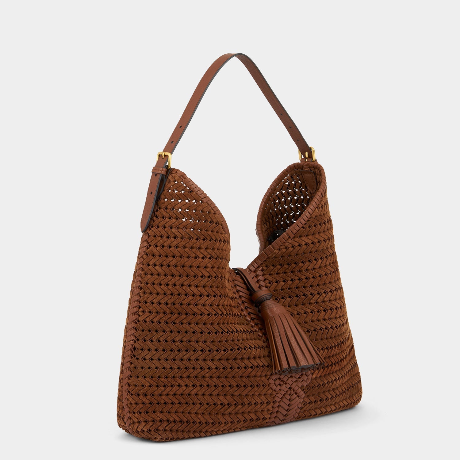 Neeson Tassel Hobo Bag | Anya Hindmarch EU