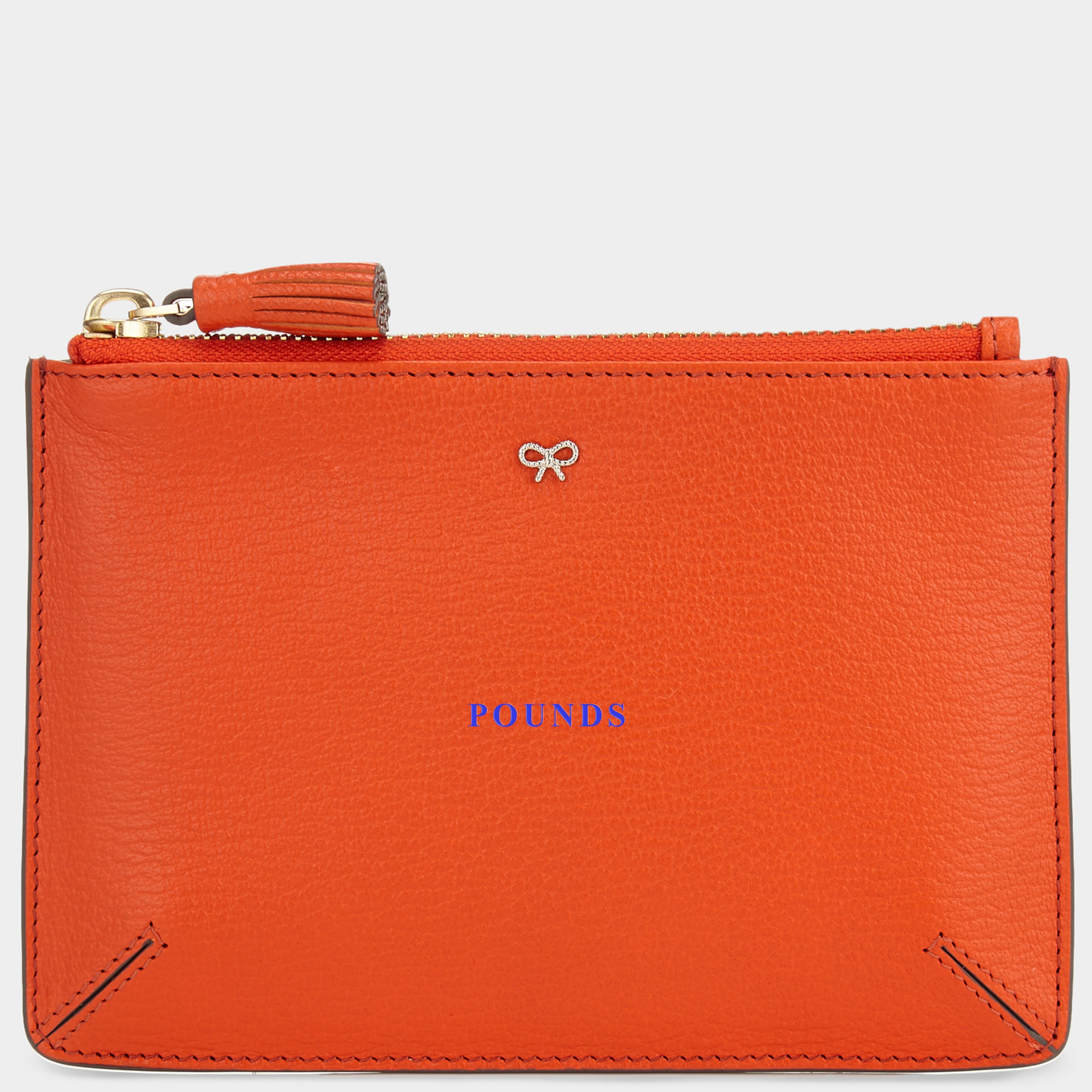 [ セール価格 ] Anya Hindmarch ☆ ビッグポーチ Capra in Red Big Things Pouch | Anya Hindmarch US