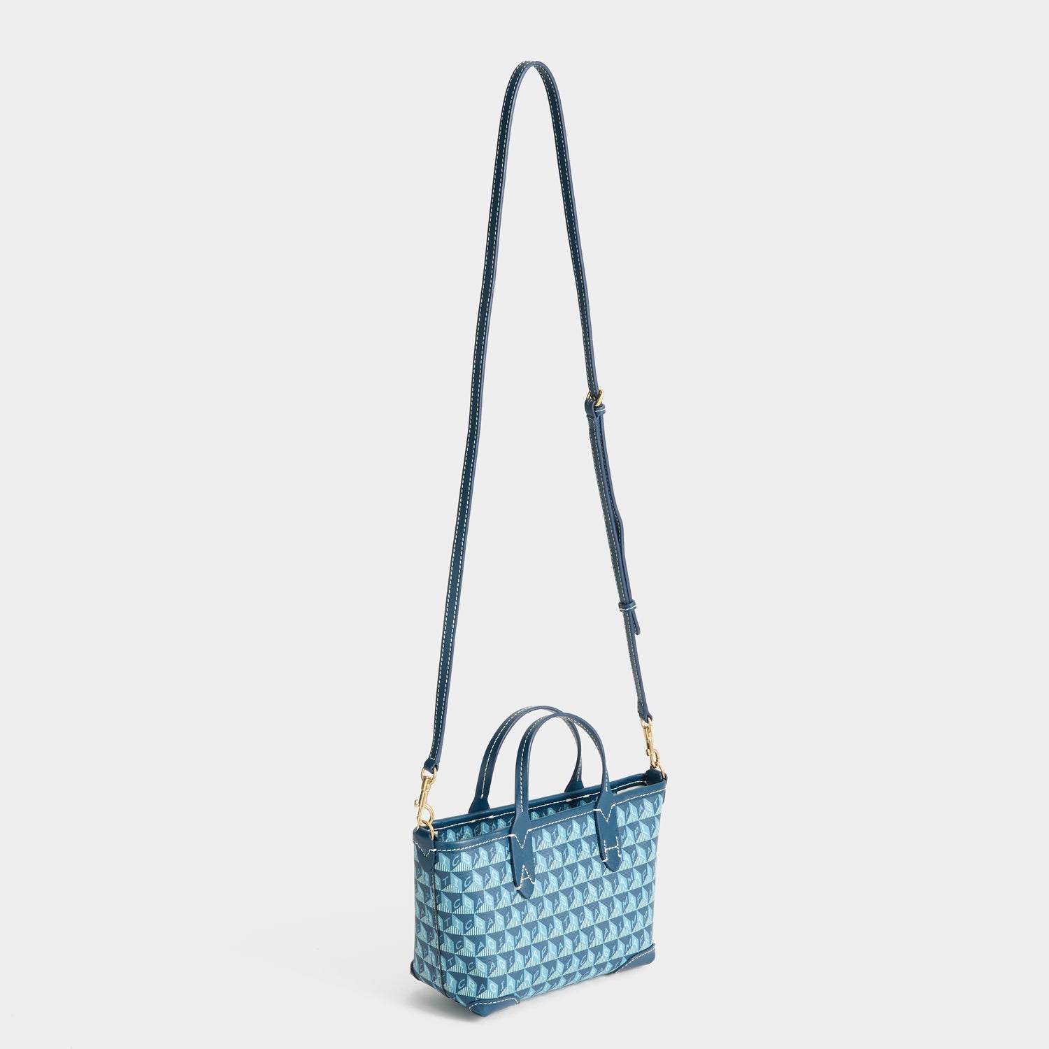 I Am A Plastic Bag XS Tote -

          
            Canvas in Petrol Blue -
          

          Anya Hindmarch EU

