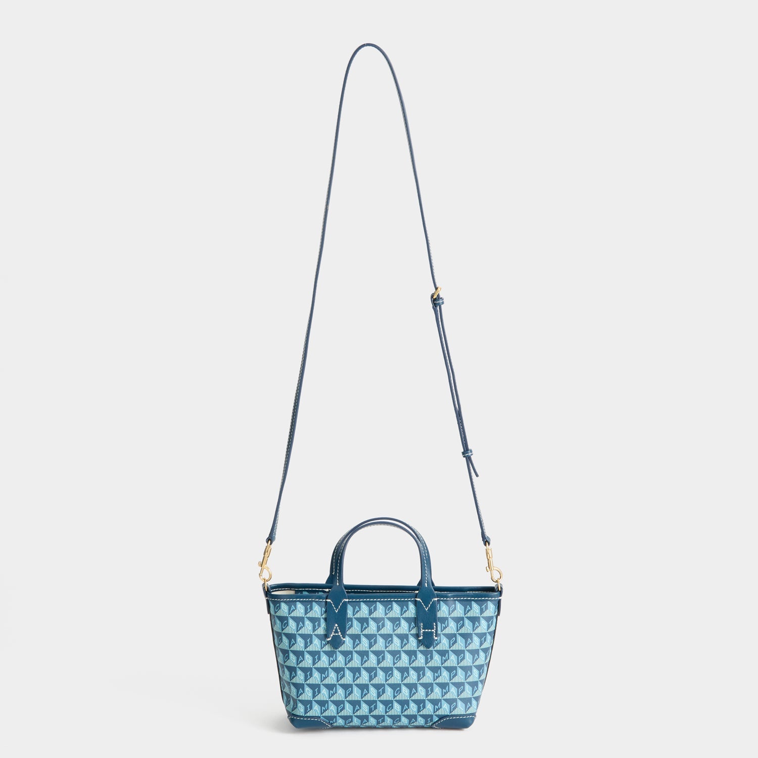 I Am A Plastic Bag XS Tote -

          
            Canvas in Petrol Blue -
          

          Anya Hindmarch EU
