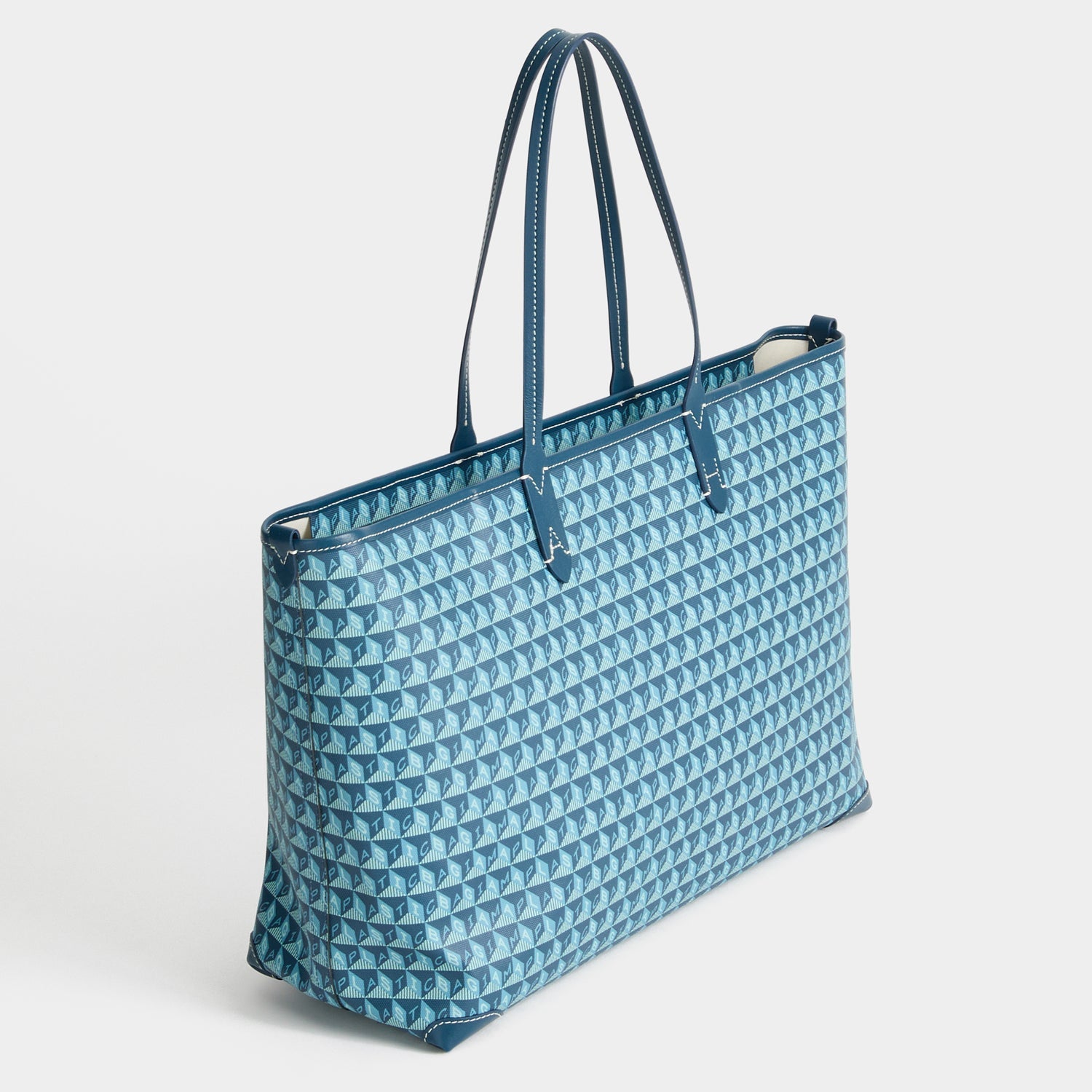 I Am A Plastic Bag Zipped Tote -

          
            Canvas in Dark Petrol -
          

          Anya Hindmarch EU
