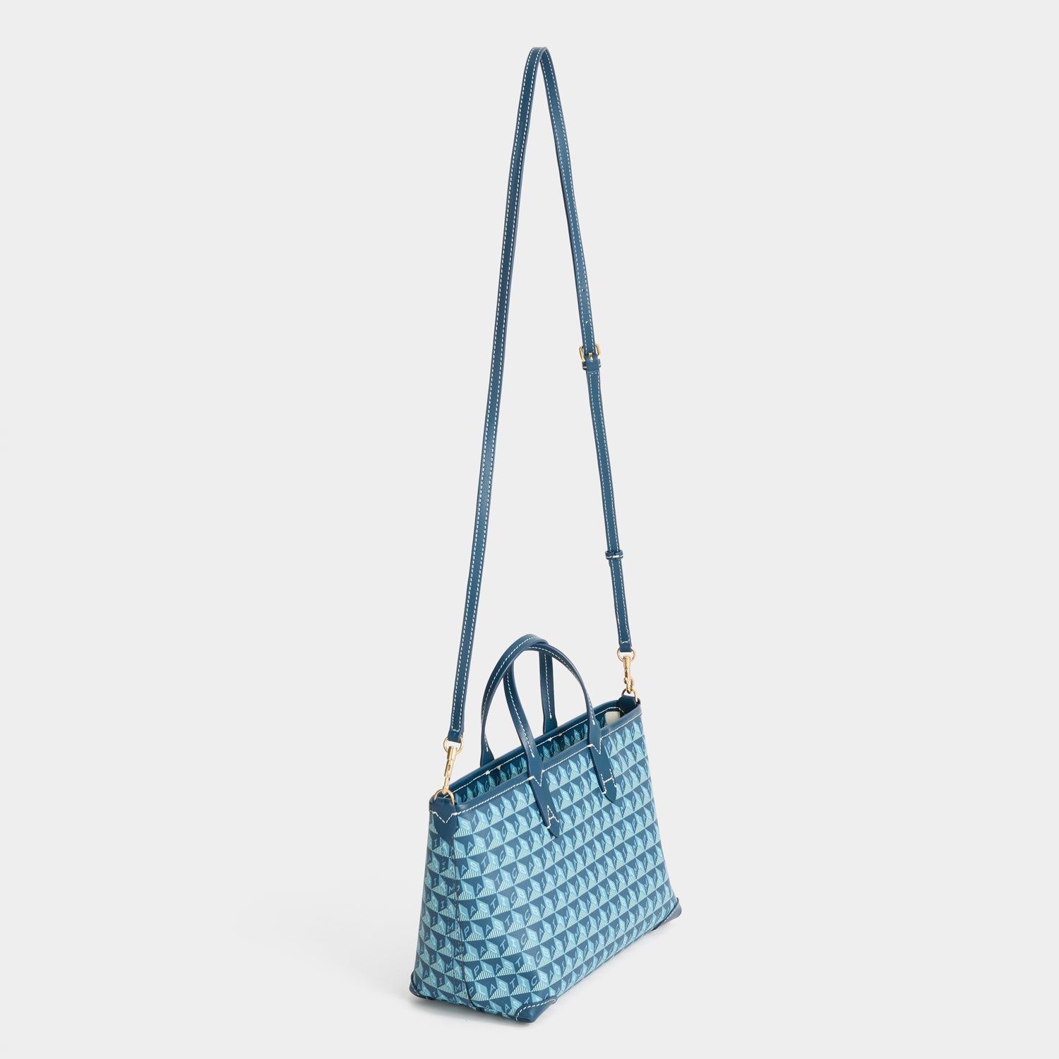 I Am A Plastic Bag XS Tote -

          
            Canvas in Petrol Blue -
          

          Anya Hindmarch EU
