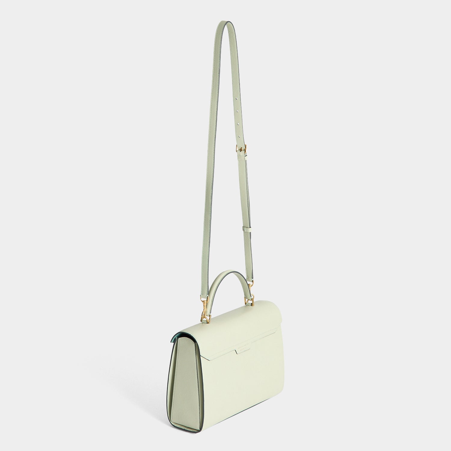 Peanuts Snoopy Mortimer Top Handle -

          
            Capra Leather in Eau De Nil Green -
          

          Anya Hindmarch EU
