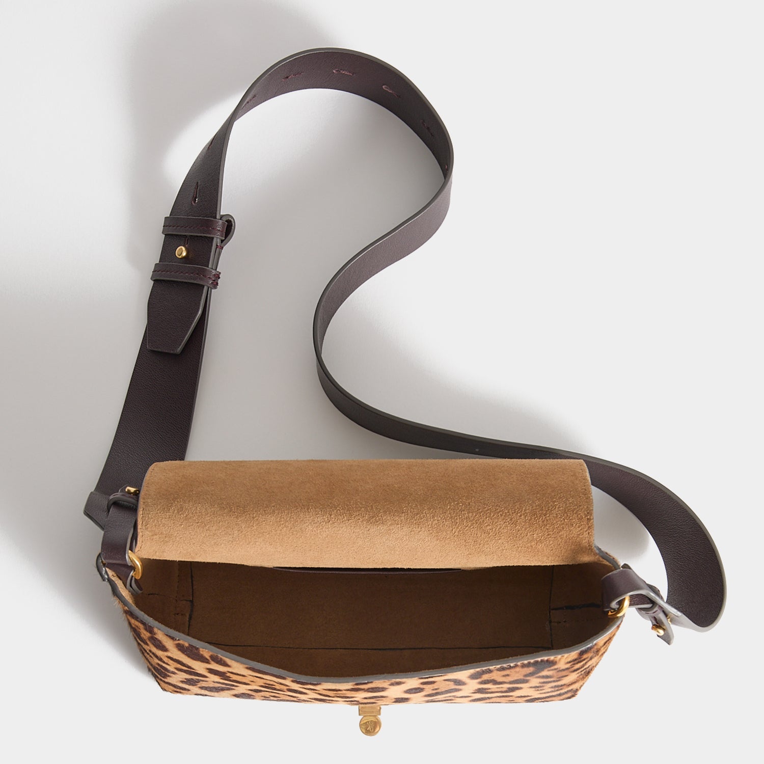 Mortimer Leopard Cross-body -

          
            Calf Leather in Leopard -
          

          Anya Hindmarch EU
