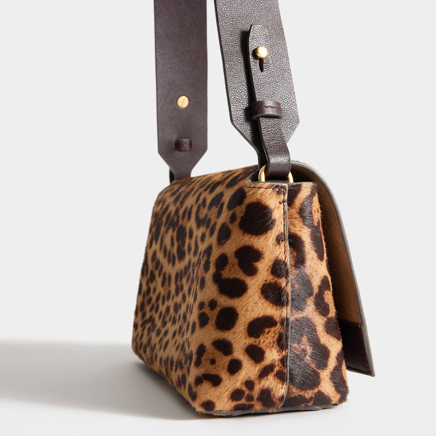 Mortimer Leopard Cross-body -

          
            Calf Leather in Leopard -
          

          Anya Hindmarch EU
