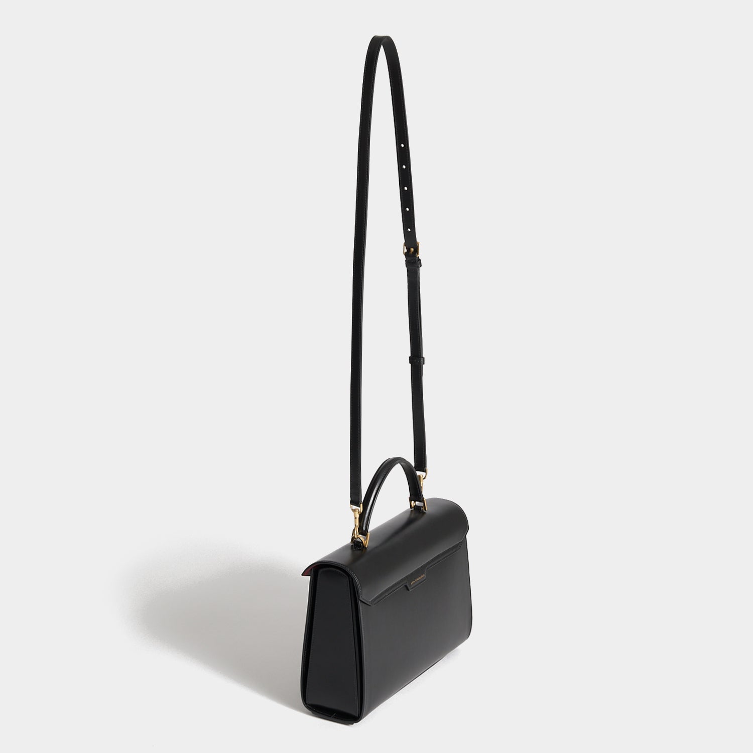 Mortimer Top Handle -

          
            Calf Leather in Black -
          

          Anya Hindmarch EU
