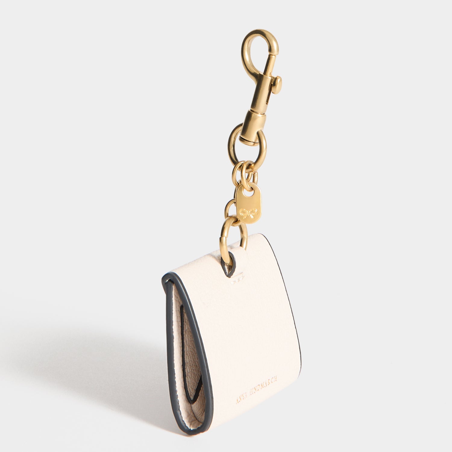 I Love You Charm -

          
            Capra Leather in Chalk white -
          

          Anya Hindmarch EU
