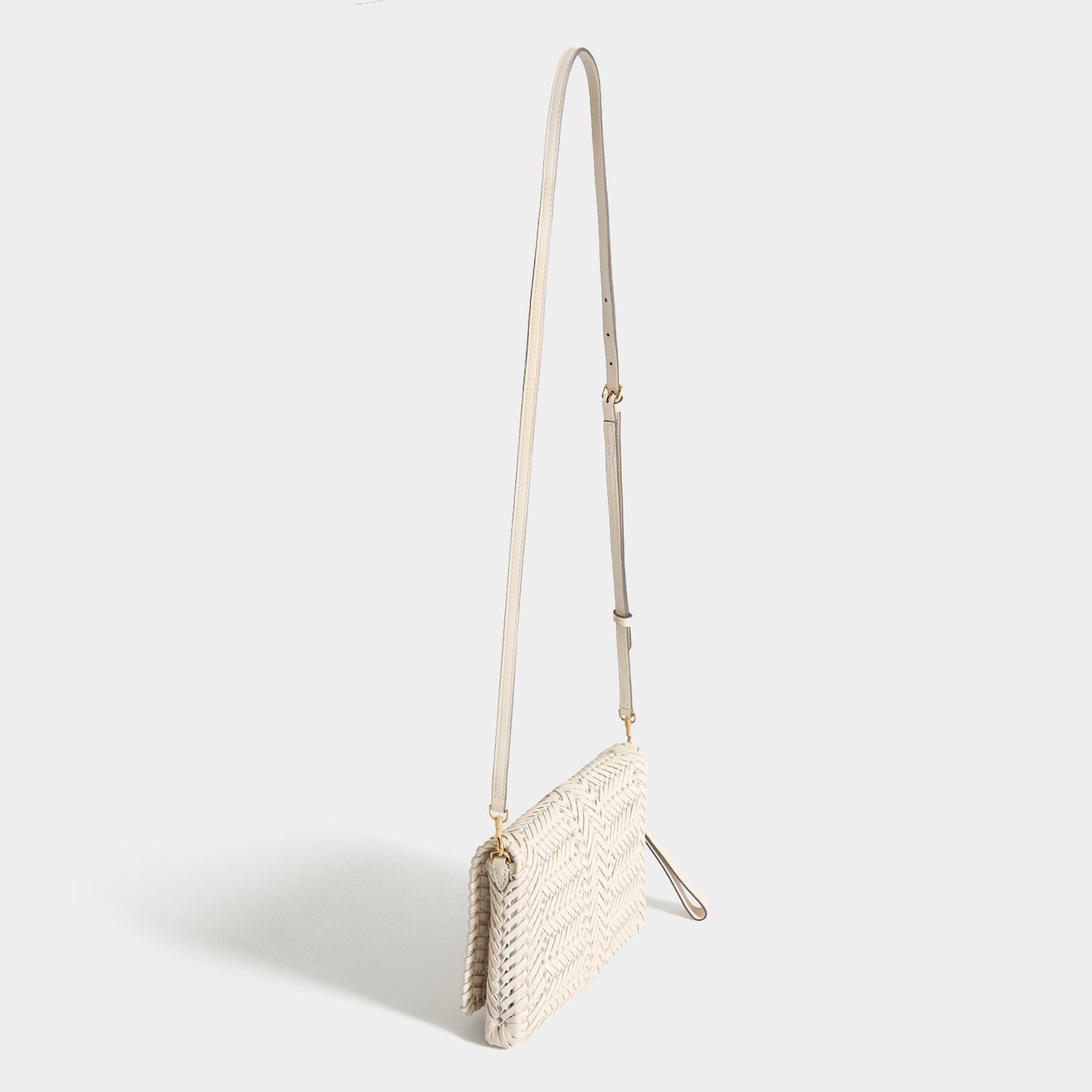Neeson Cross-body -

          
            Capra Leather in Chalk -
          

          Anya Hindmarch EU
