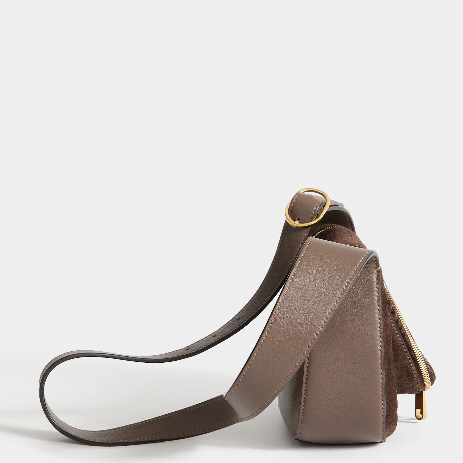 Vere Cross-body -

          
            Suede/Calf Leather in Truffle -
          

          Anya Hindmarch EU
