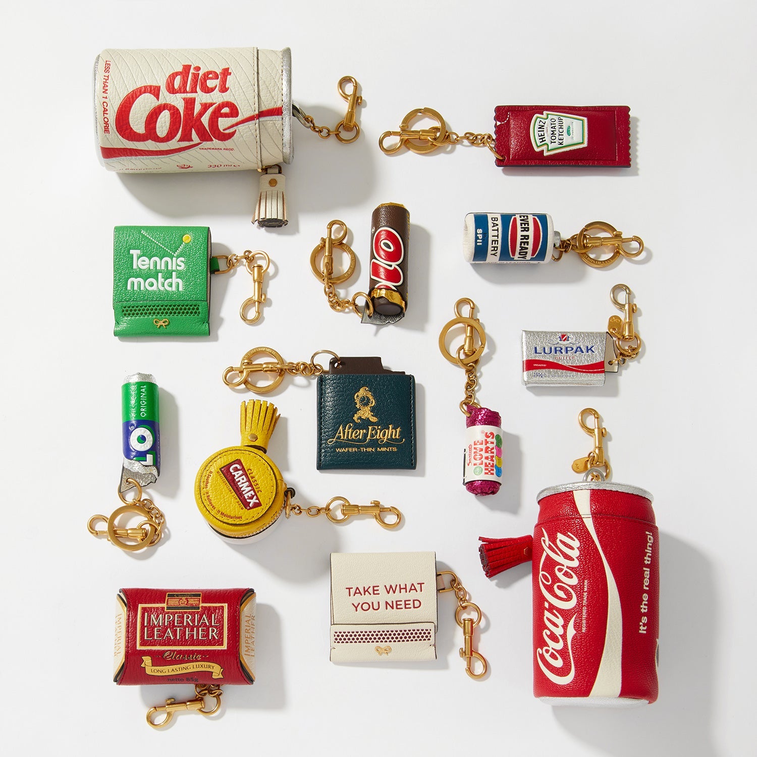 Anya Brands Heinz Ketchup Charm -

          
            Capra Leather in Red -
          

          Anya Hindmarch EU
