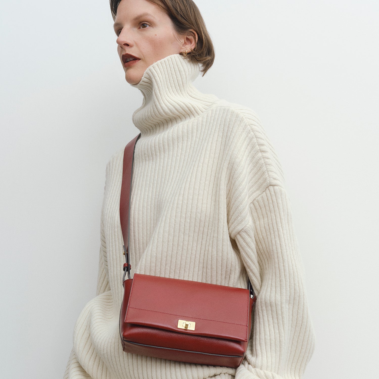 Mortimer Cross-body -

          
            Calf Leather in Vampire -
          

          Anya Hindmarch EU
