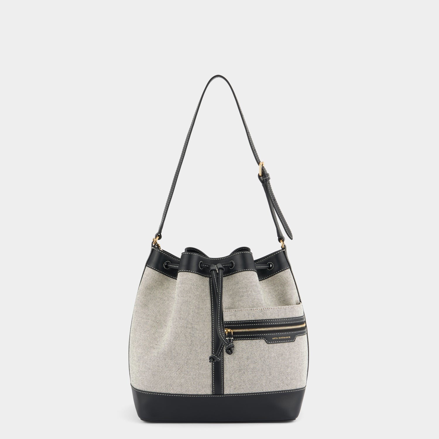 Pocket Bucket Bag -

          
            Canvas in Salt and Pepper -
          

          Anya Hindmarch EU
