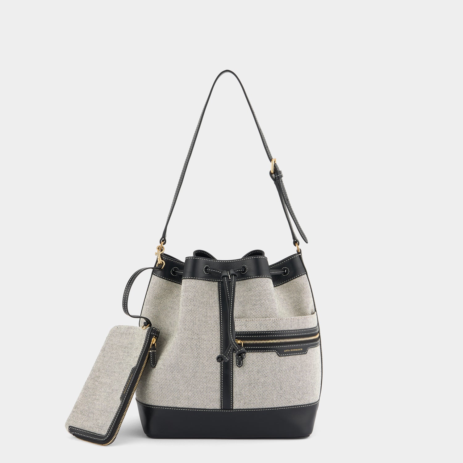 Pocket Bucket Bag -

          
            Canvas in Salt and Pepper -
          

          Anya Hindmarch EU
