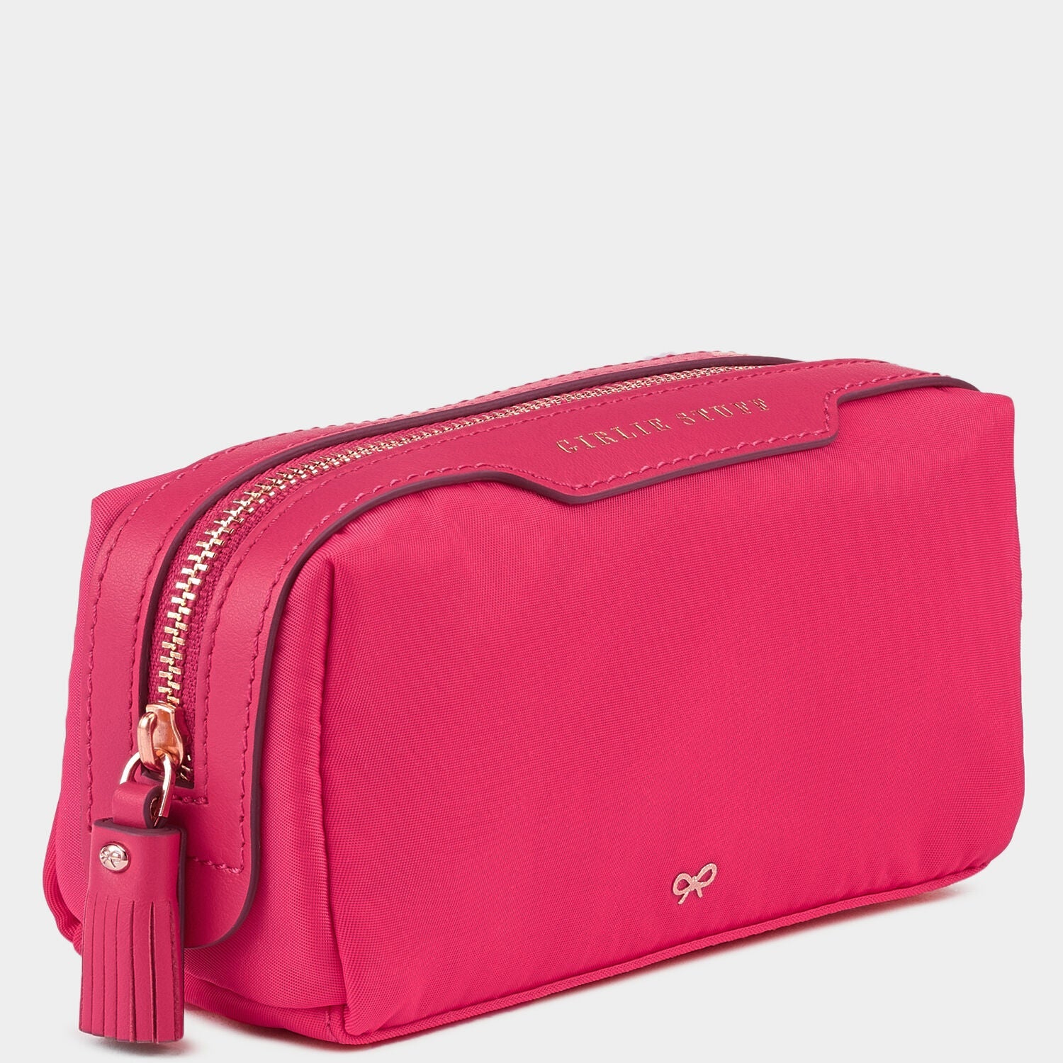 Girlie Stuff Pouch -

          
            Econyl® Regenerated Nylon in Hot Pink -
          

          Anya Hindmarch EU
