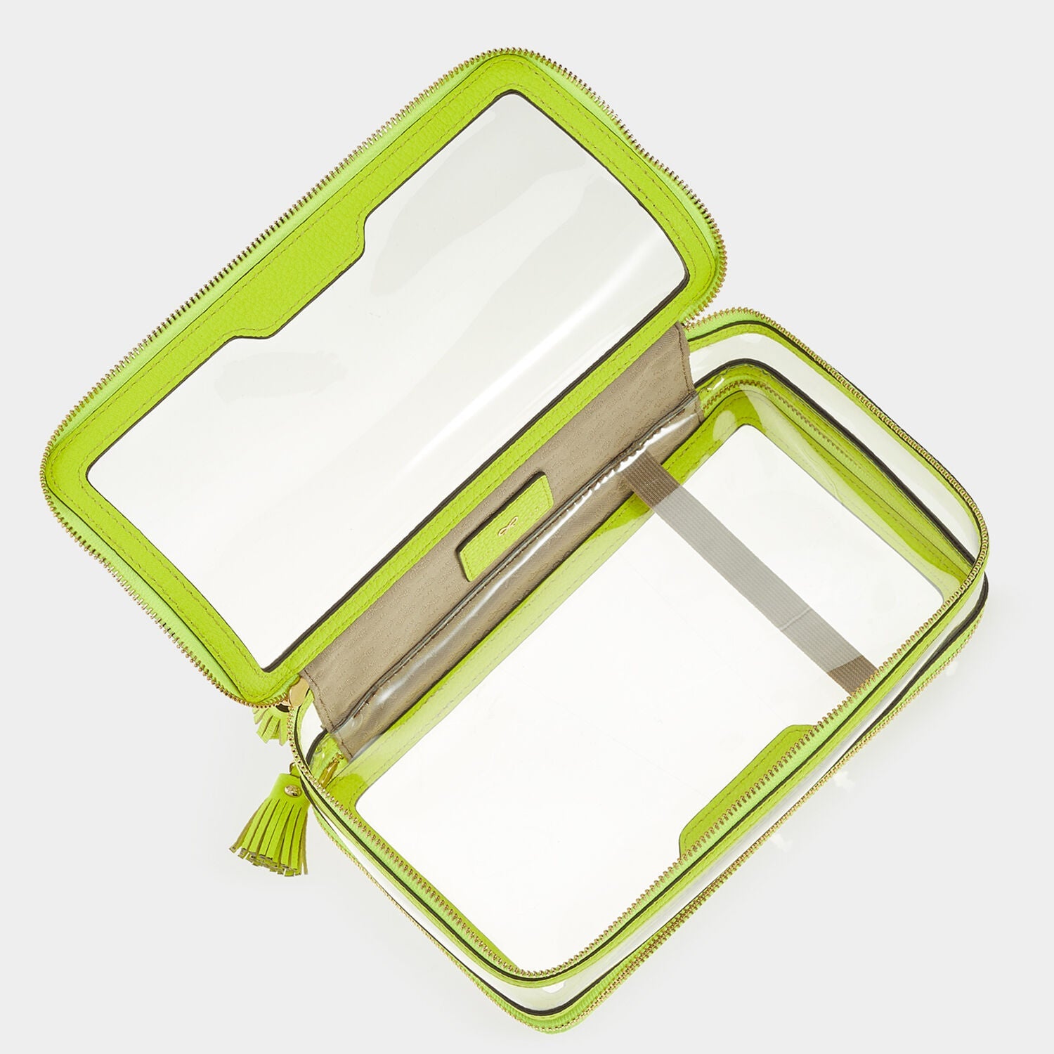 In-Flight Case -

          
            Circus Leather in Neon Yellow -
          

          Anya Hindmarch EU
