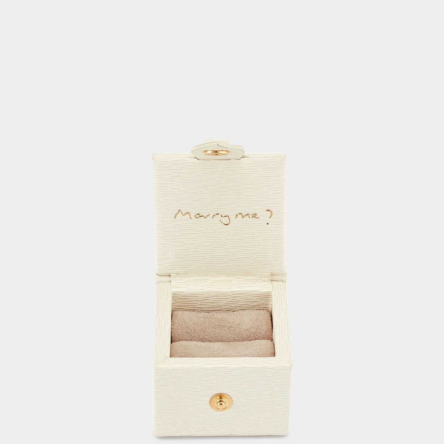 Bespoke Ring Box -

          
            London Grain Leather in Bone -
          

          Anya Hindmarch EU
