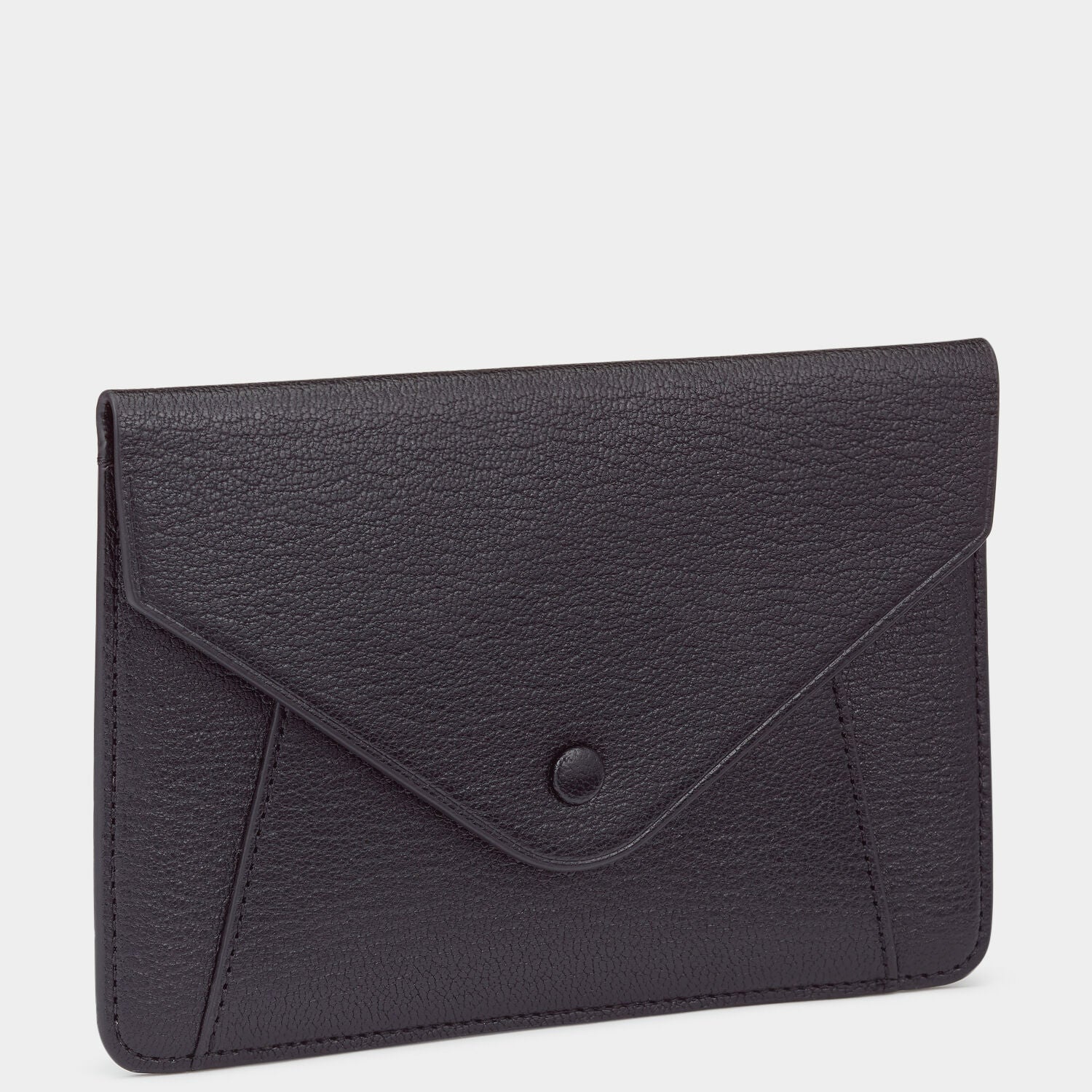 Envelope Passport Holder -

          
            Capra in Black -
          

          Anya Hindmarch EU
