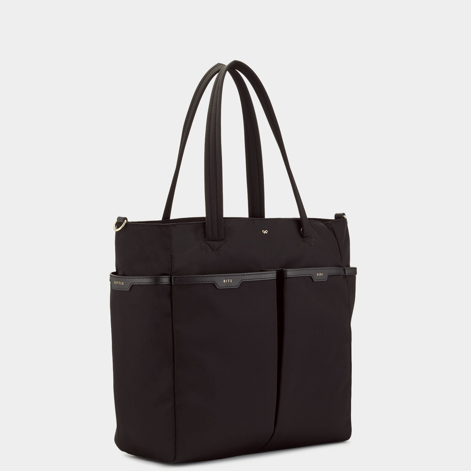 Baby Bag -

          
            Econyl® Regenerated Nylon in Black -
          

          Anya Hindmarch EU
