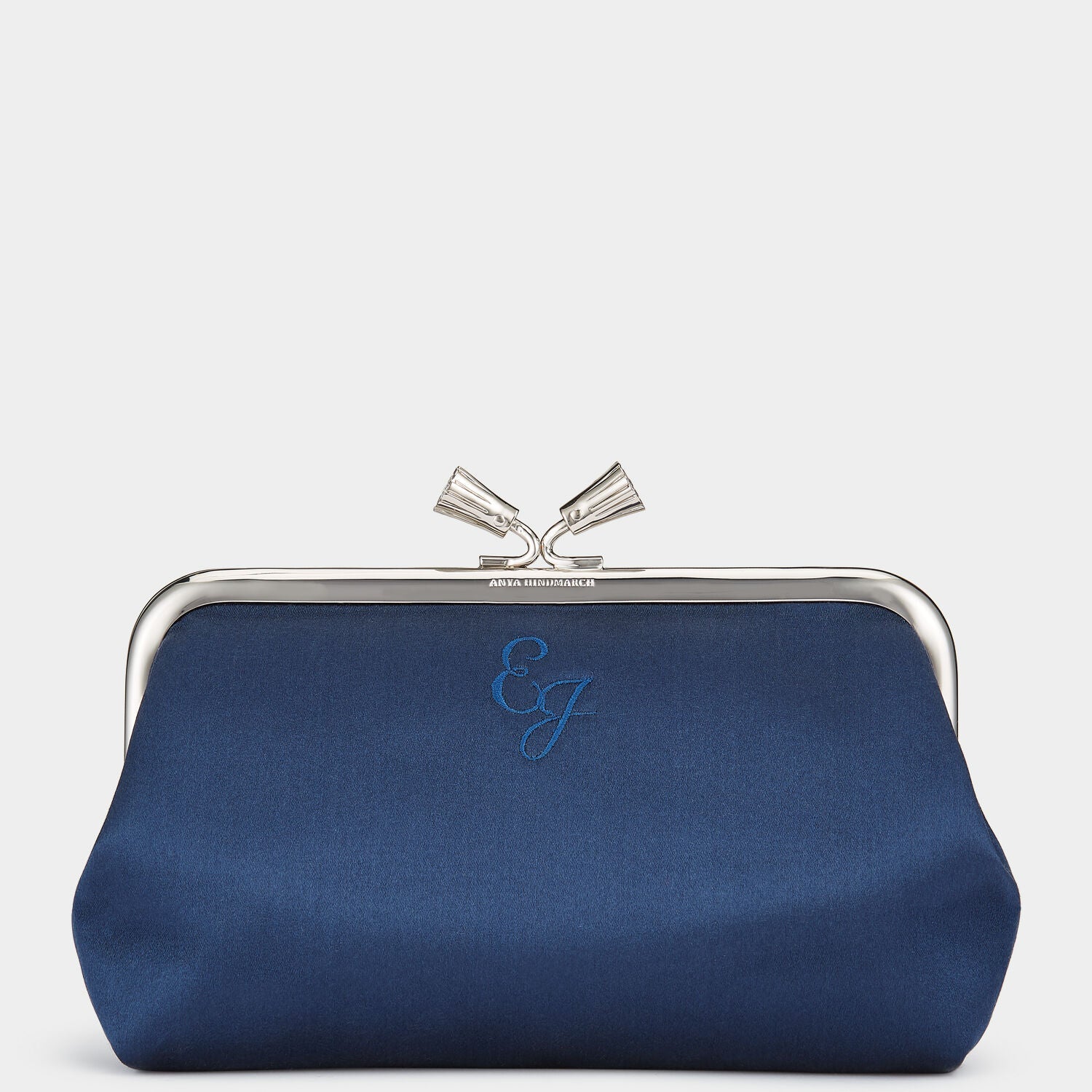 Bespoke Maud Tassel Clutch -

          
            Satin in Midnight -
          

          Anya Hindmarch EU
