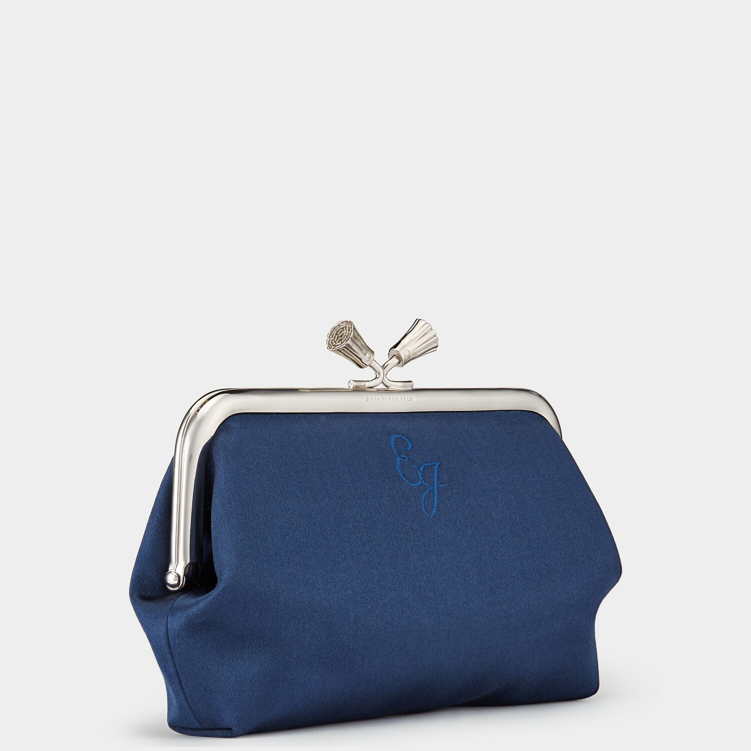 Bespoke Maud Tassel Clutch -

          
            Satin in Midnight -
          

          Anya Hindmarch EU
