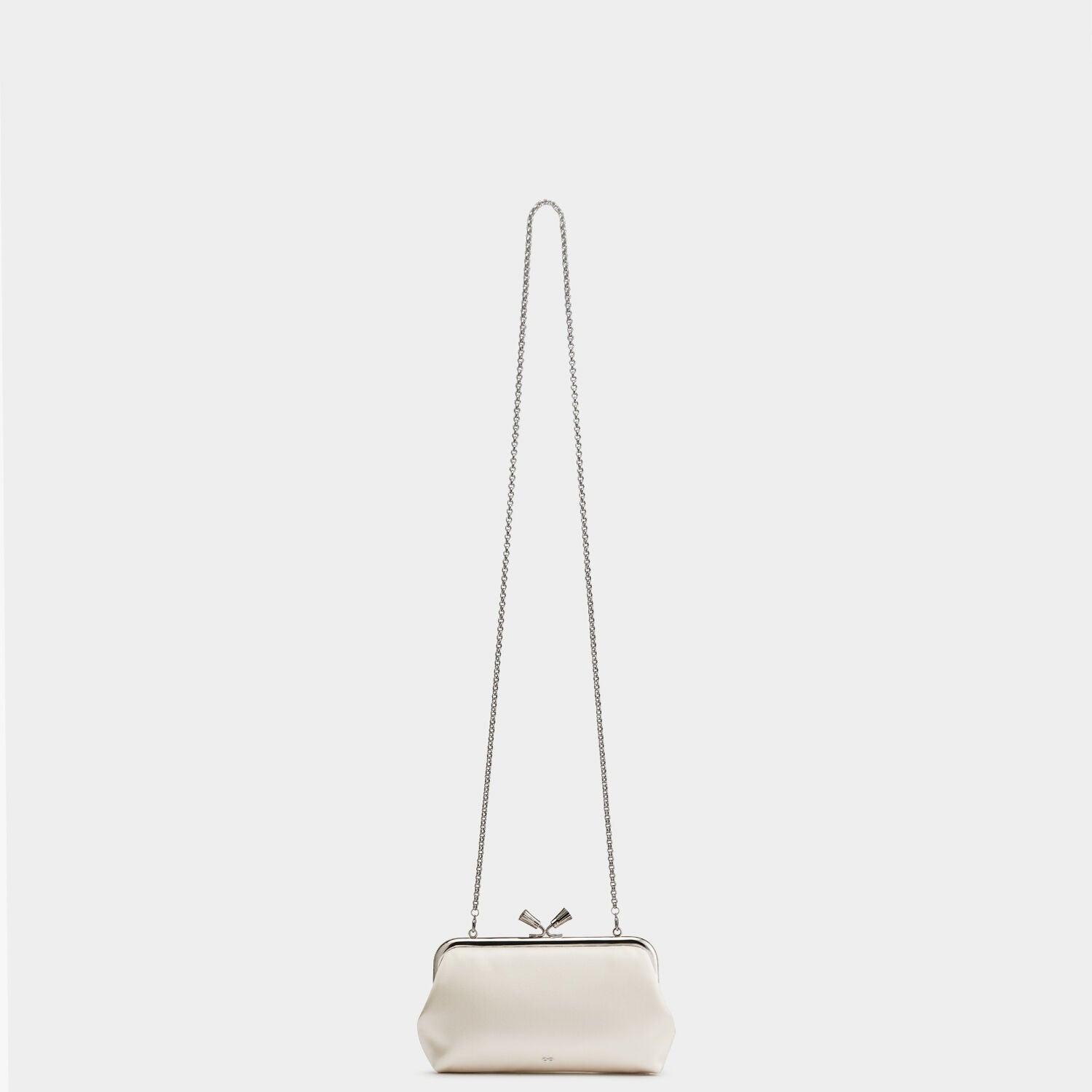 Bespoke Maud Tassel Clutch -

          
            Satin in Oyster -
          

          Anya Hindmarch EU
