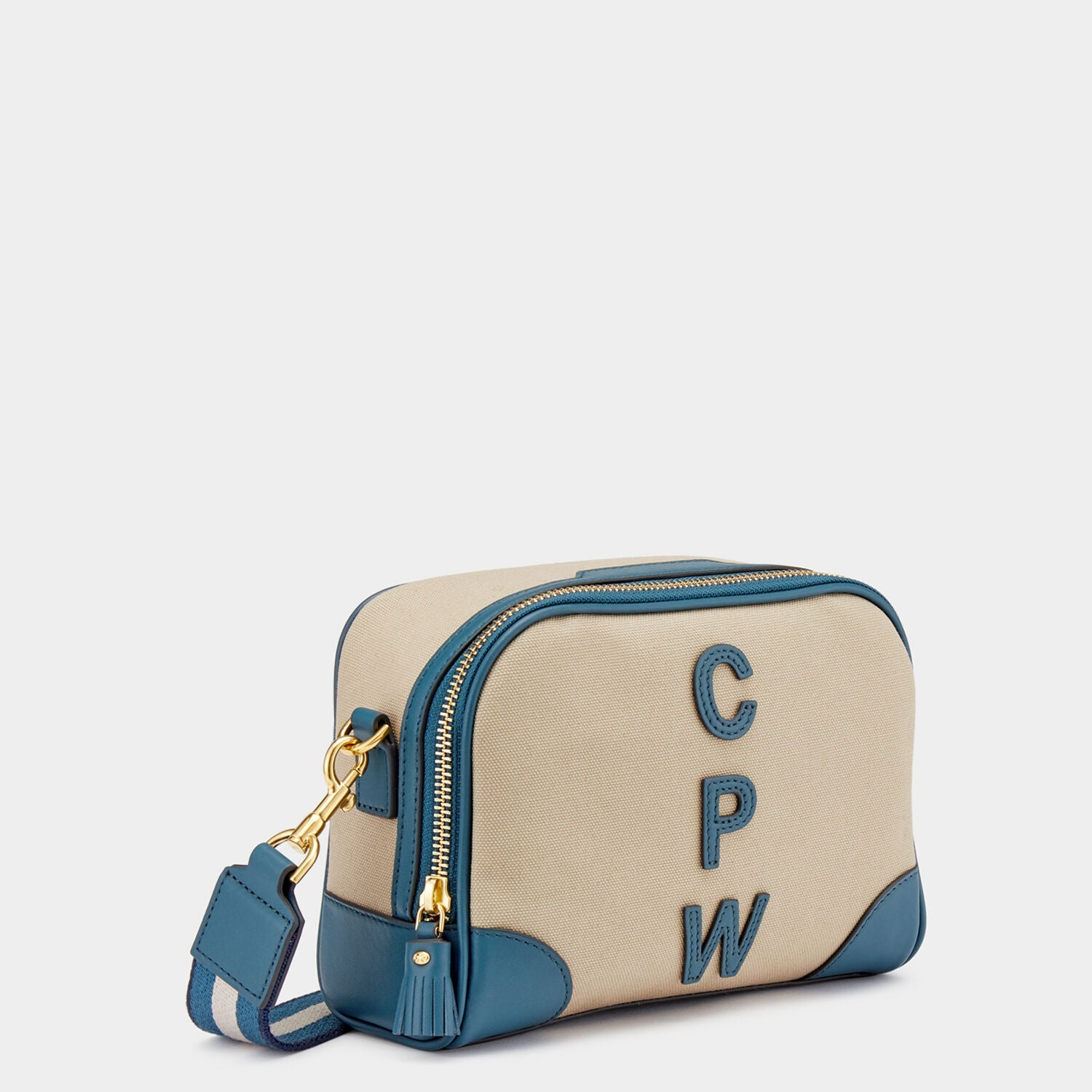 Bespoke Walton Cross-body -

          
            Cotton in Blue -
          

          Anya Hindmarch EU
