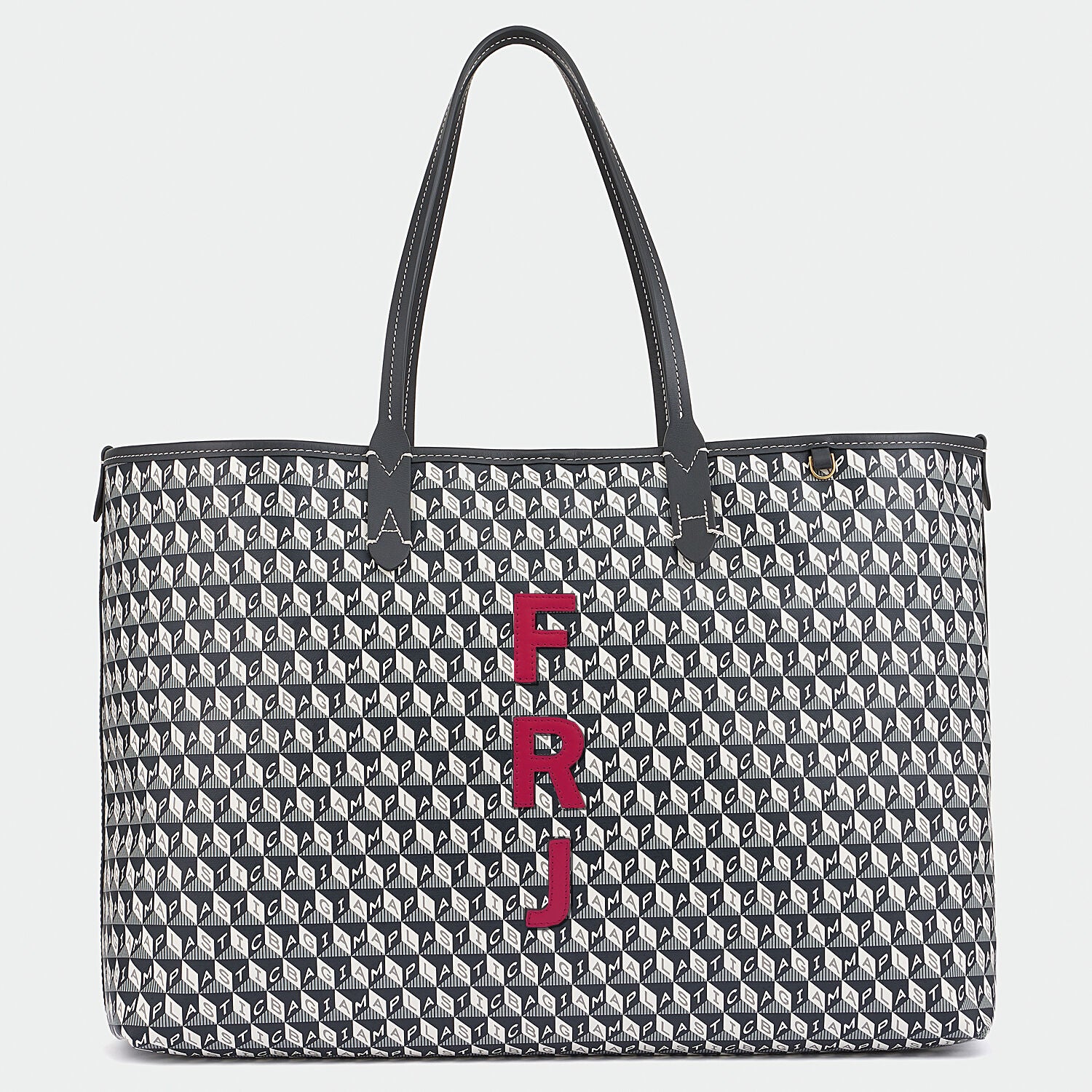 I Am A Plastic Bag Tote -

                  
                    Recycled Coated Canvas in Charcoal -
                  

                  Anya Hindmarch EU

