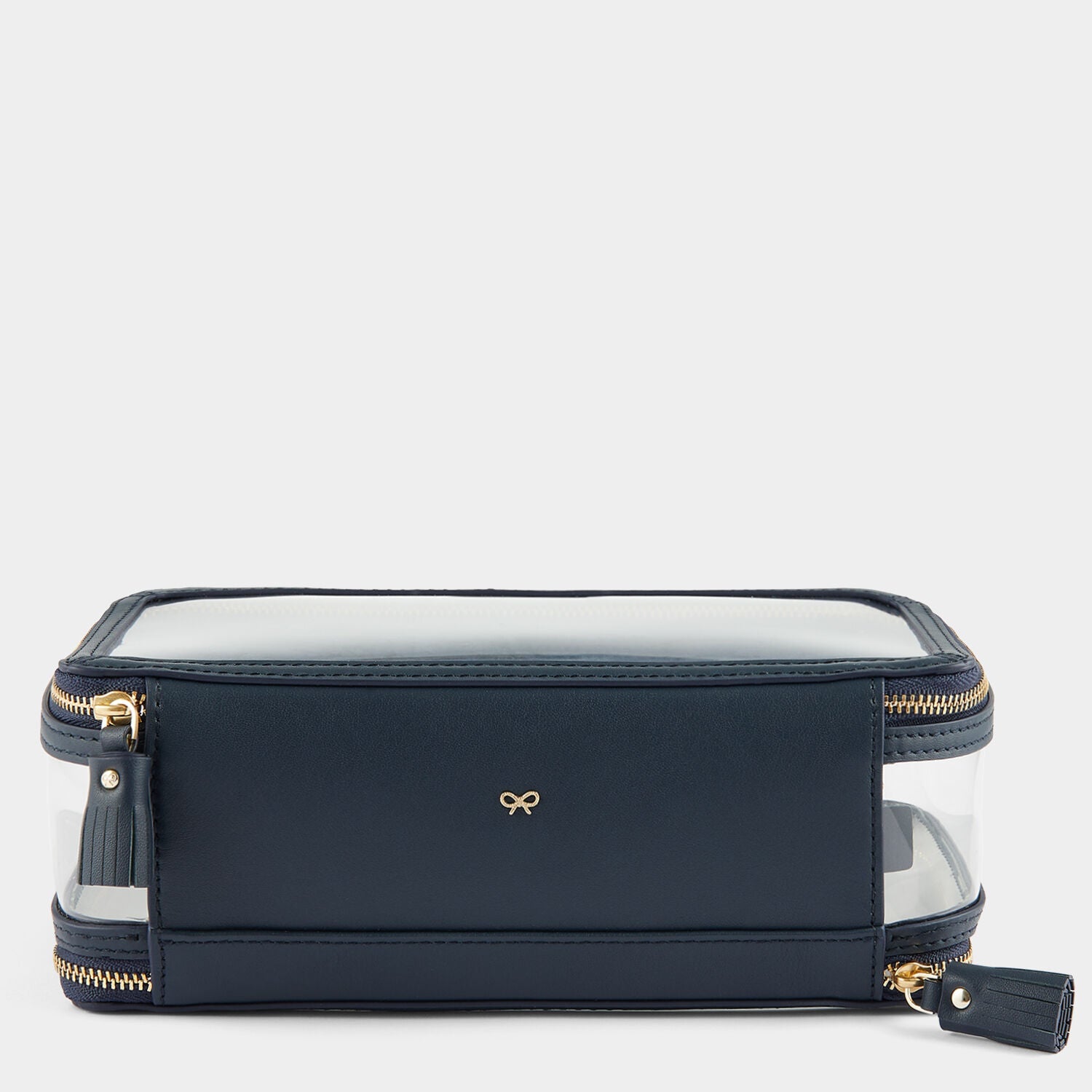 In-Flight Case -

          
            Capra in Clear/Marine -
          

          Anya Hindmarch EU
