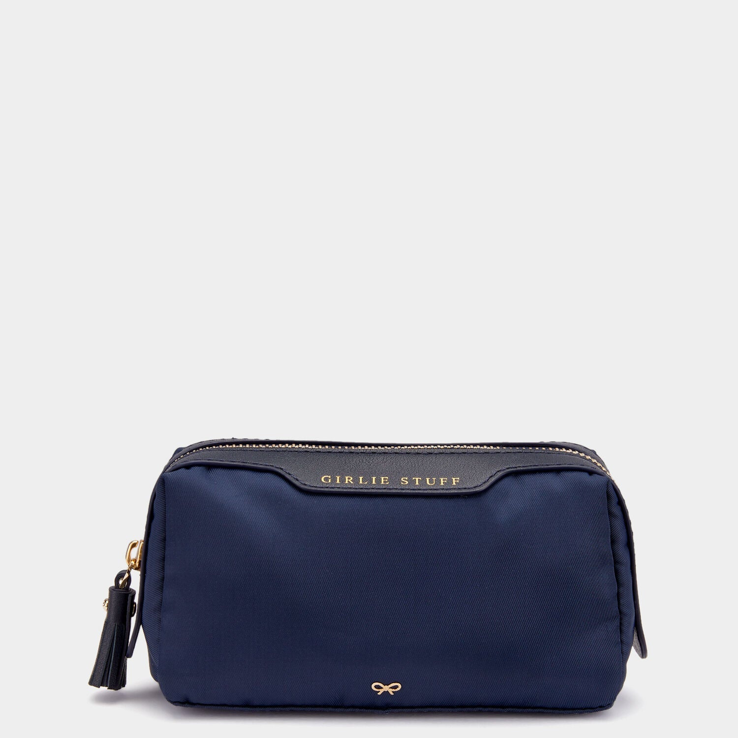 Girlie Stuff Pouch -

          
            Econyl® Regenerated Nylon in Marine -
          

          Anya Hindmarch EU
