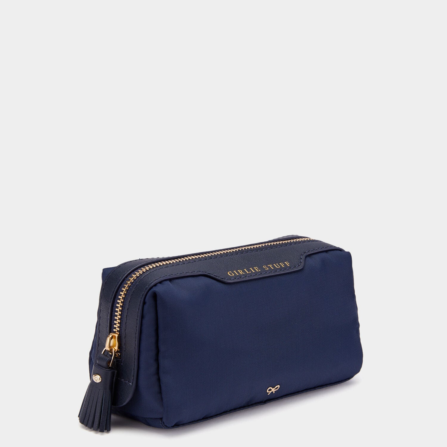 Girlie Stuff Pouch -

          
            Econyl® Regenerated Nylon in Marine -
          

          Anya Hindmarch EU
