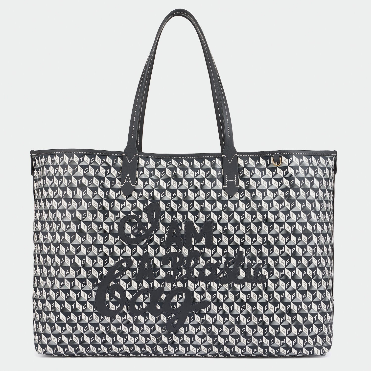 I Am A Plastic Bag Motif Tote -

                  
                    Recycled Coated Canvas in Charcoal -
                  

                  Anya Hindmarch EU
