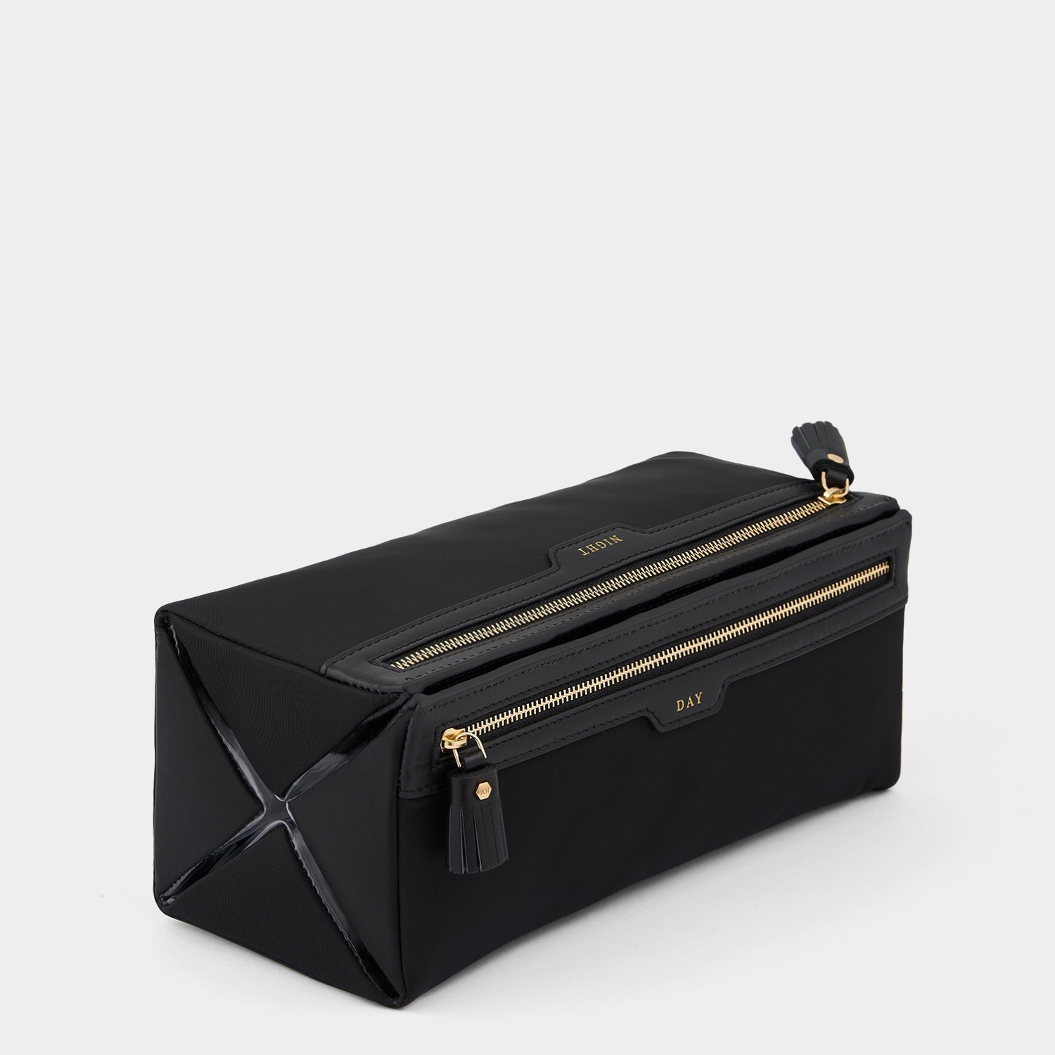 Night and Day Pouch -

          
            Econyl® Regenerated Nylon in Black -
          

          Anya Hindmarch EU
