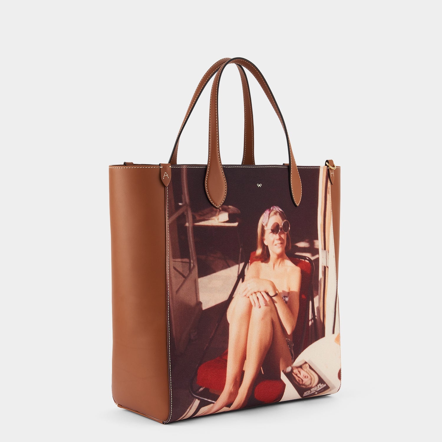 Be A Bag N/S Tote -

          
            Recyled Canvas in Tan -
          

          Anya Hindmarch EU
