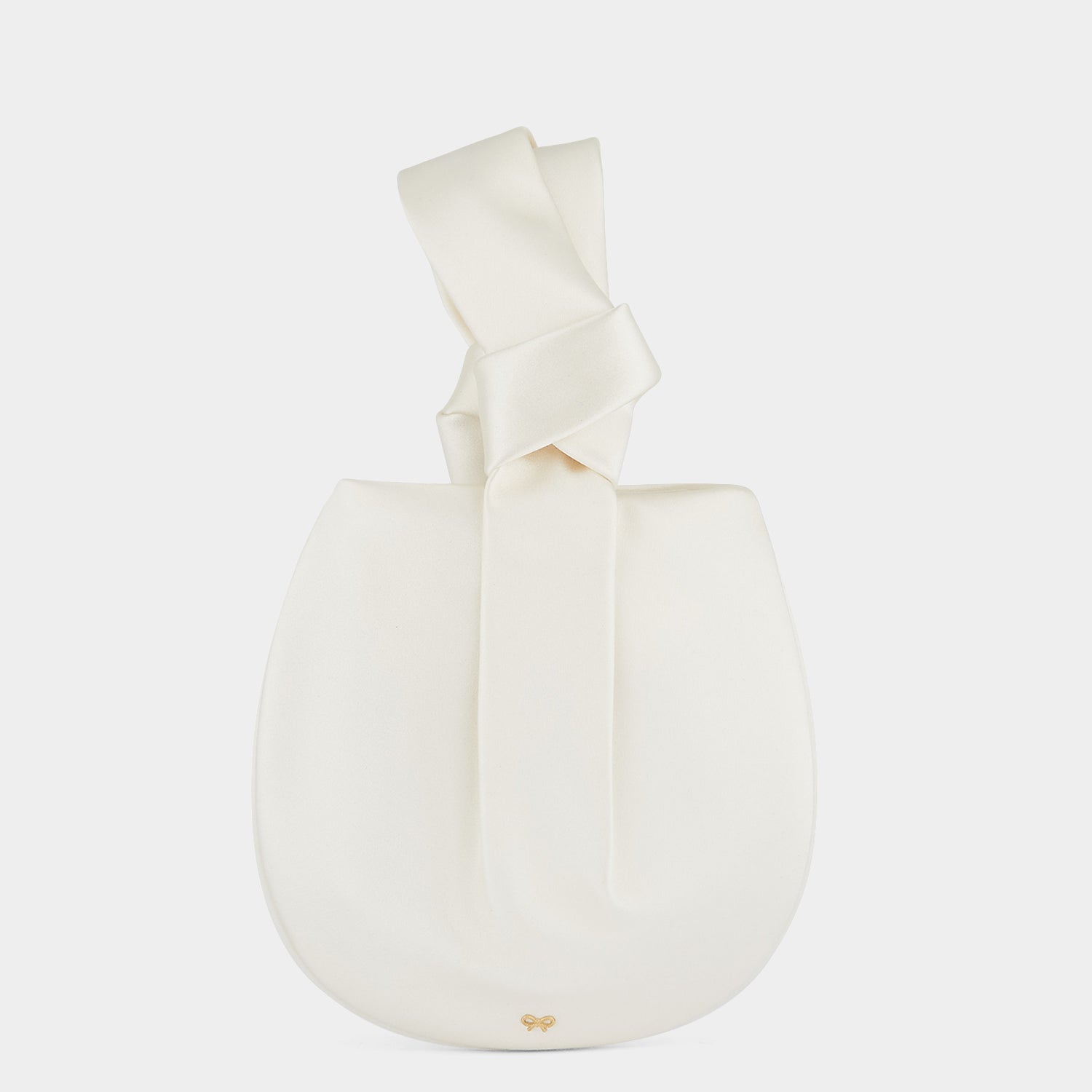 Tie the Knot Clutch -

          
            Double Satin in Ivory -
          

          Anya Hindmarch EU
