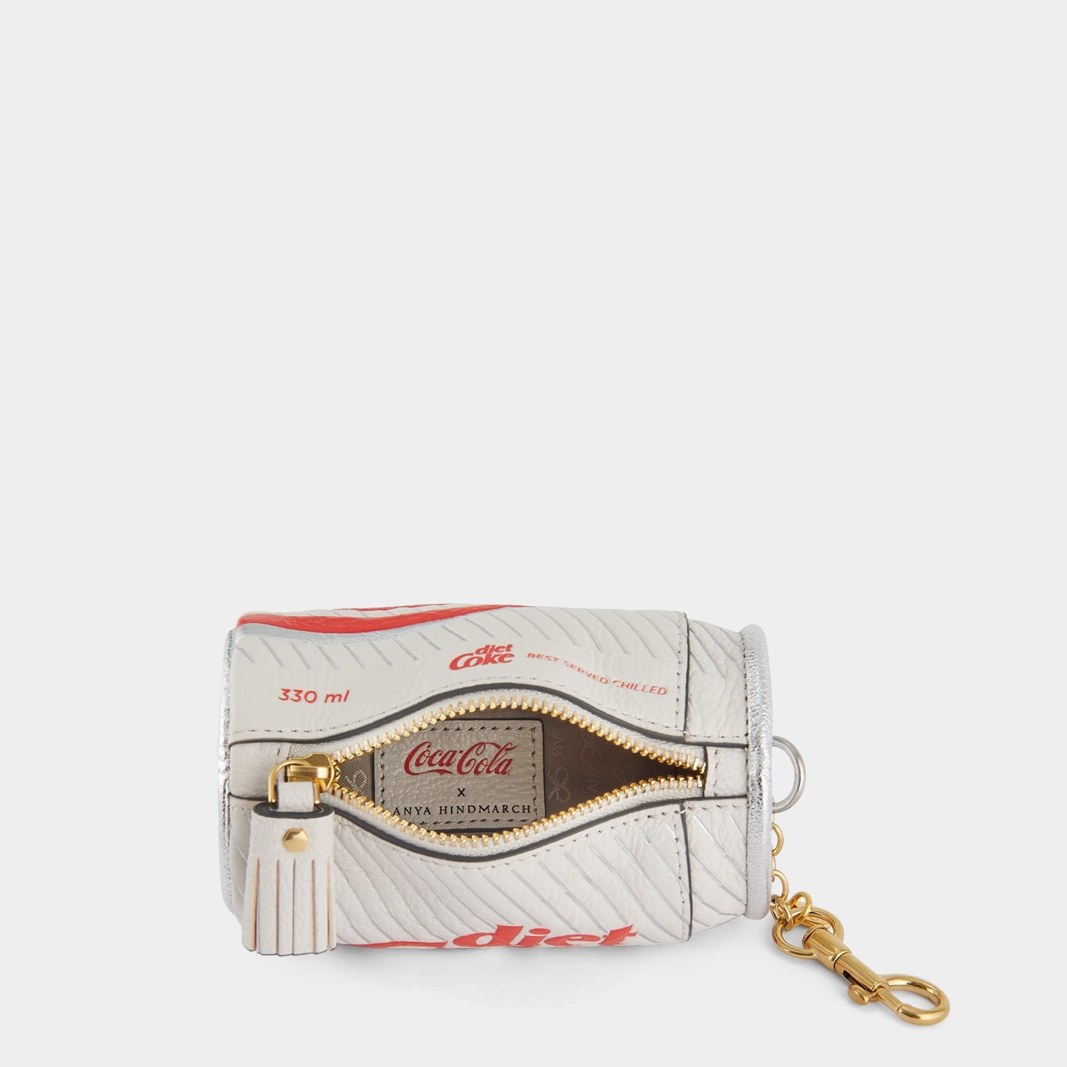 Anya Brands Diet Coke Coin Purse -

          
            Capra in Optic White -
          

          Anya Hindmarch EU
