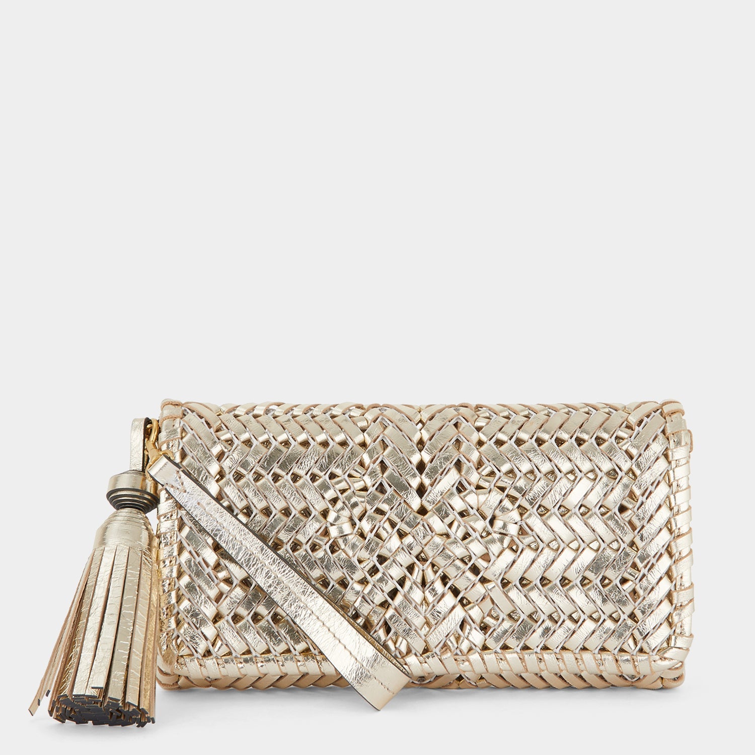 【マル】AnyaHindmarch 黒クラッチHuxleyClutch Mortimer Clutch | Anya Hindmarch US