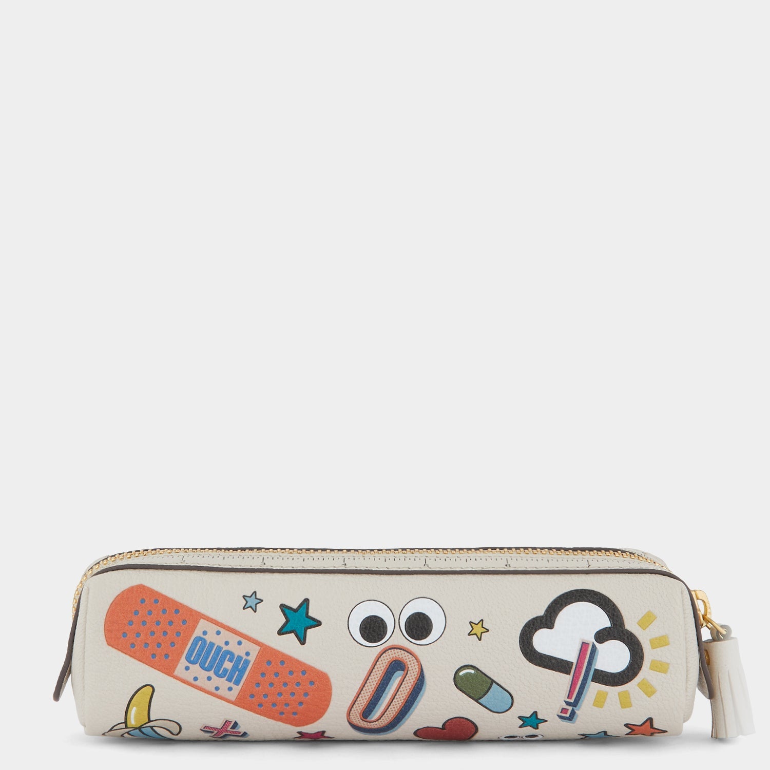 All Over Stickers Pencil Case -

          
            Capra in Chalk -
          

          Anya Hindmarch EU
