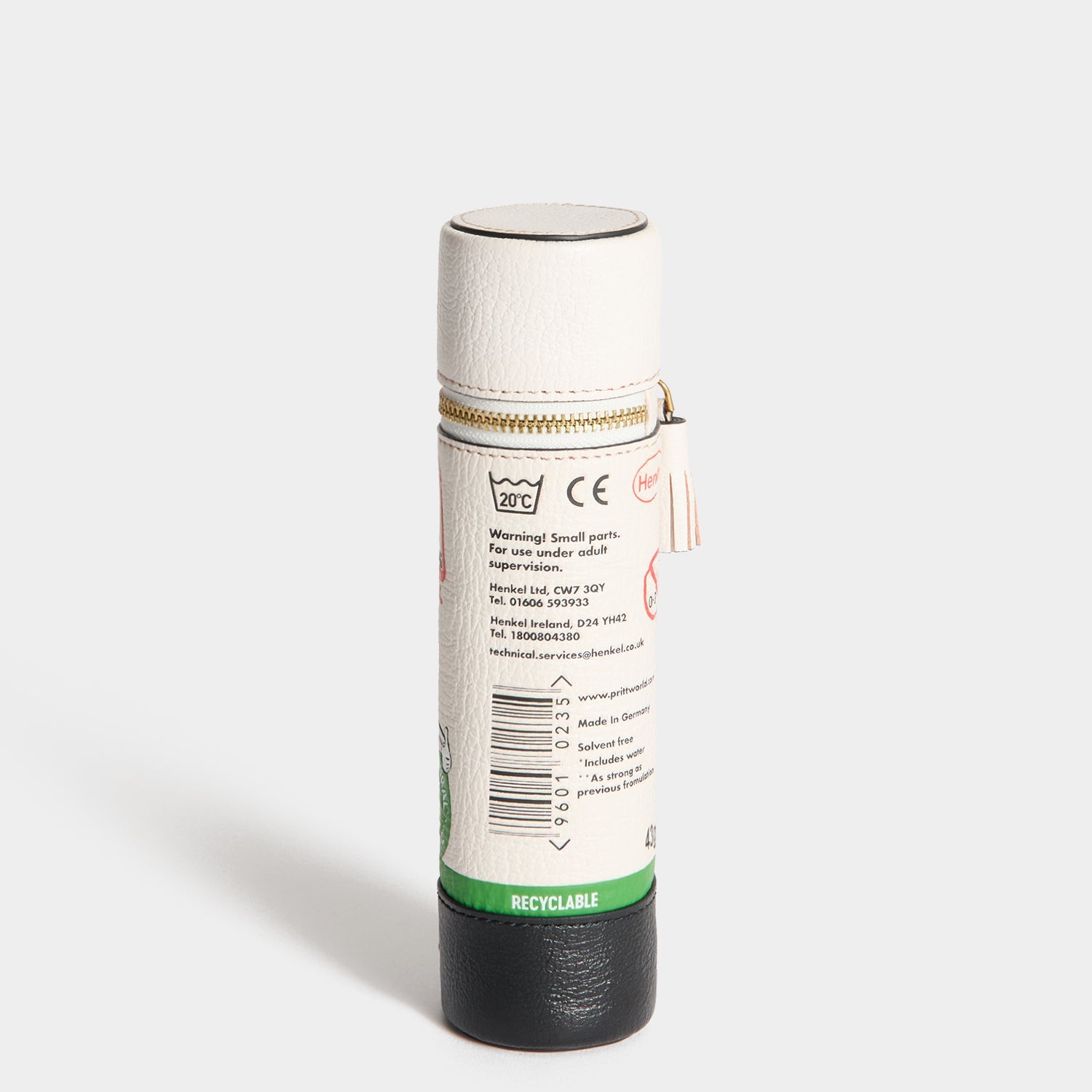 Pritt Stick Pencil Case -

          
            Nappa in White -
          

          Anya Hindmarch EU
