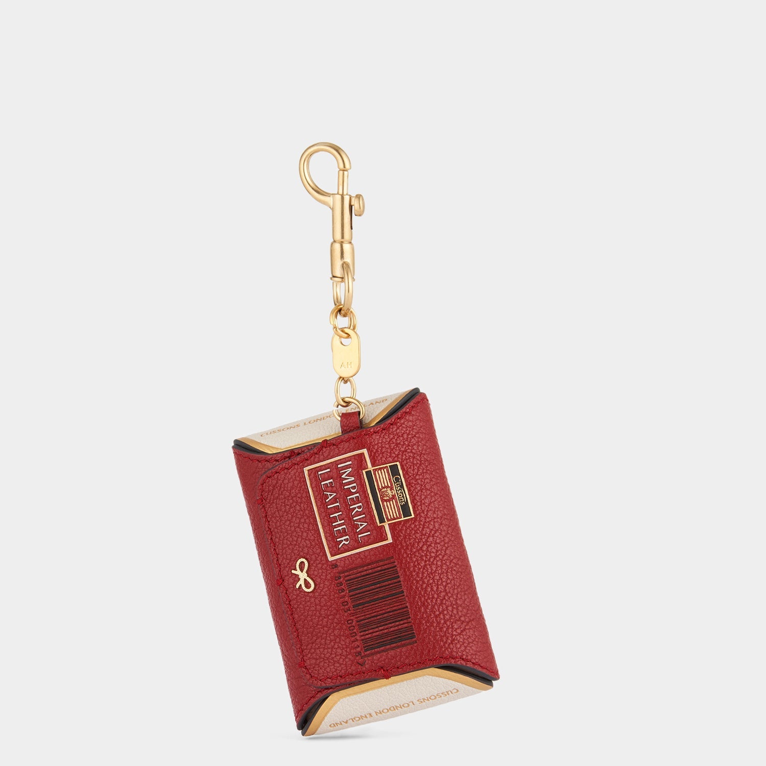 Anya Brands Imperial Leather Charm -

          
            Capra in Red -
          

          Anya Hindmarch EU
