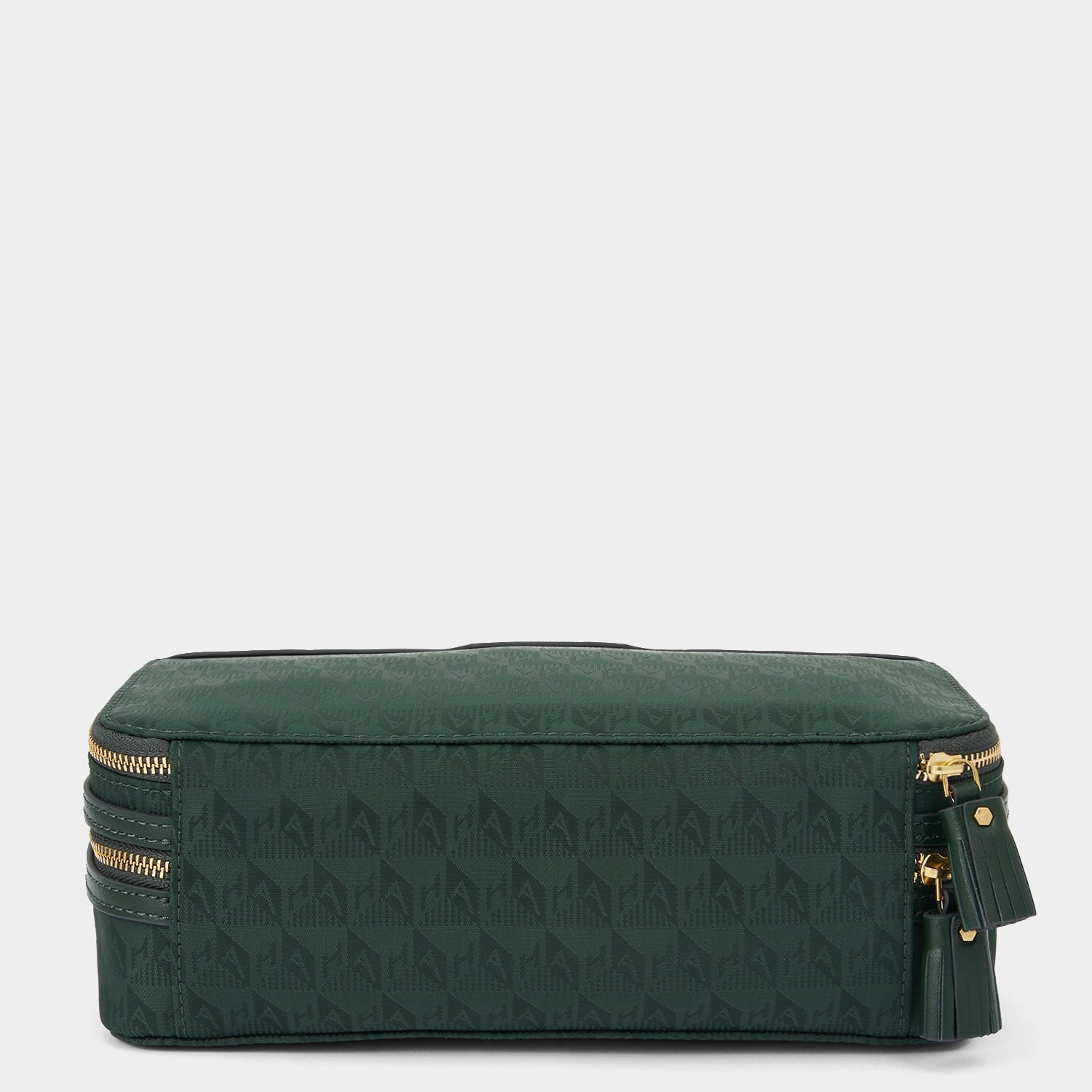 Logo Make-Up Pouch -

          
            Recycled Nylon in Dark Holly -
          

          Anya Hindmarch EU
