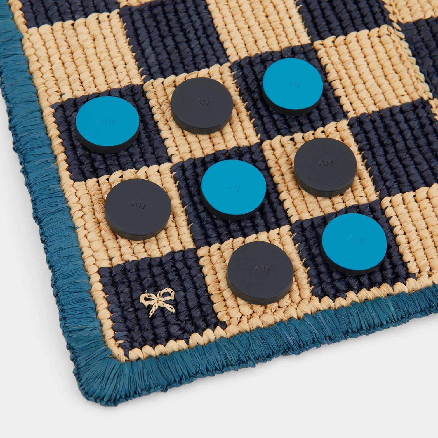 Anya Games Raffia Draughts -

                  
                    Raffia in Marine -
                  

                  Anya Hindmarch EU
