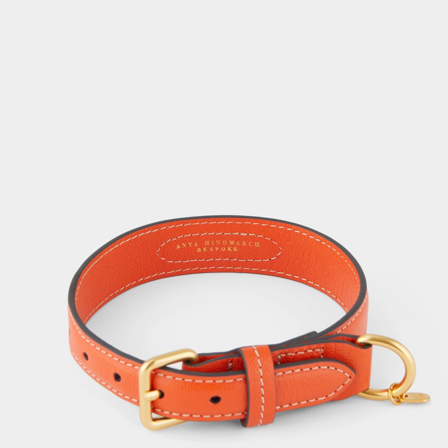 Small Dog Collar -

          
            Capra Leather in Clementine -
          

          Anya Hindmarch EU
