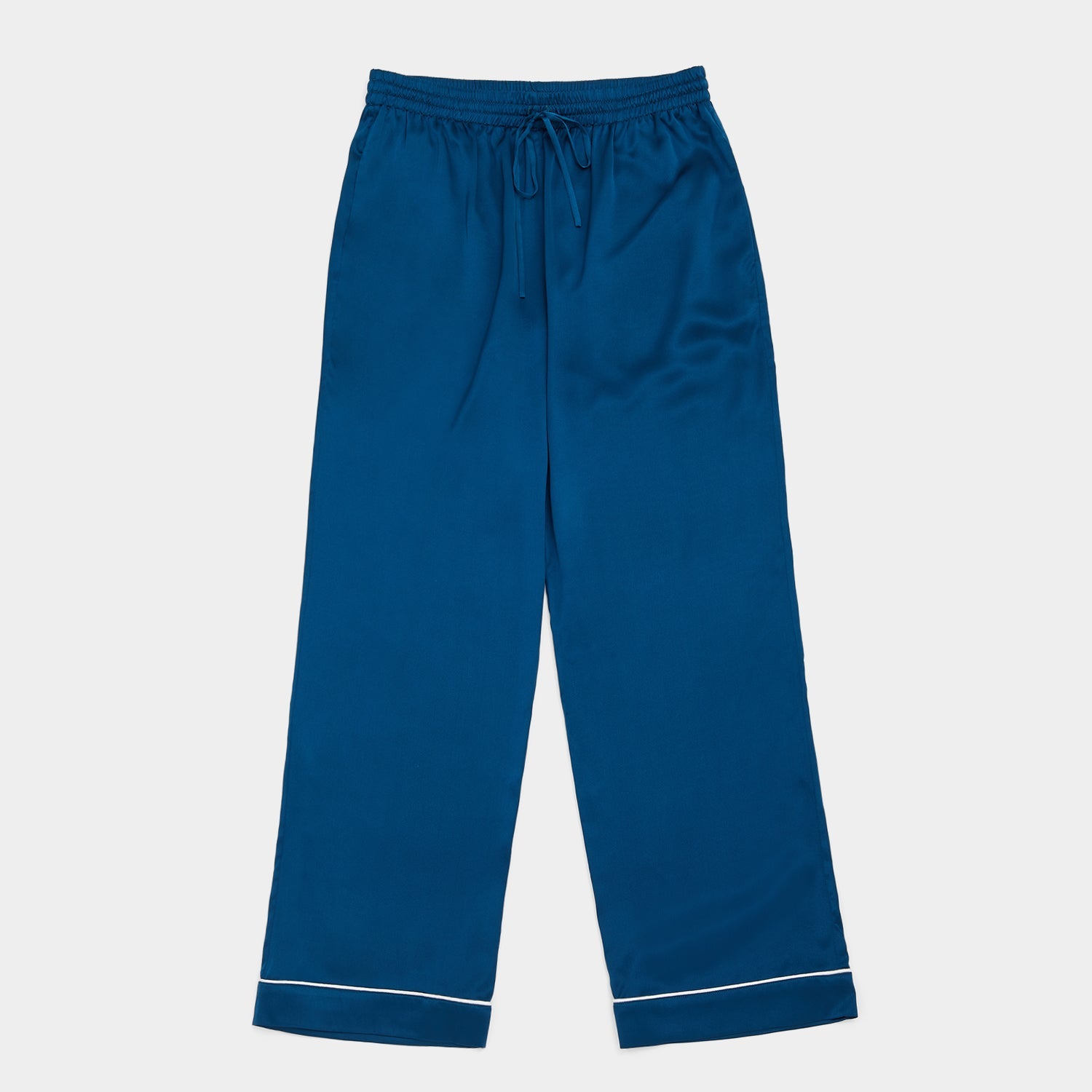 Anya Brands Frosties Pyjamas -

                  
                    Silk in Petrol Blue -
                  

                  Anya Hindmarch EU
