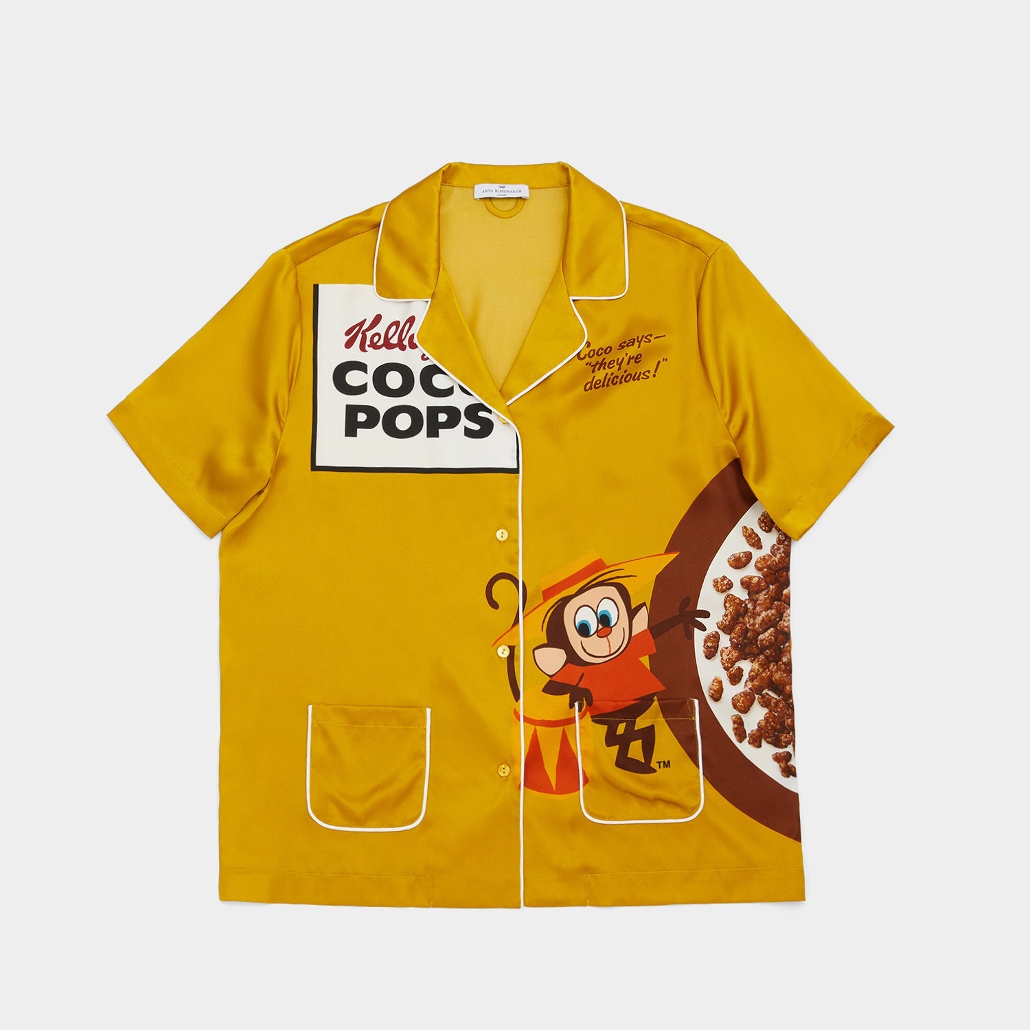 Anya Brands Coco Pops Short Silk Pyjamas -

                  
                    Silk in Yellow -
                  

                  Anya Hindmarch EU
