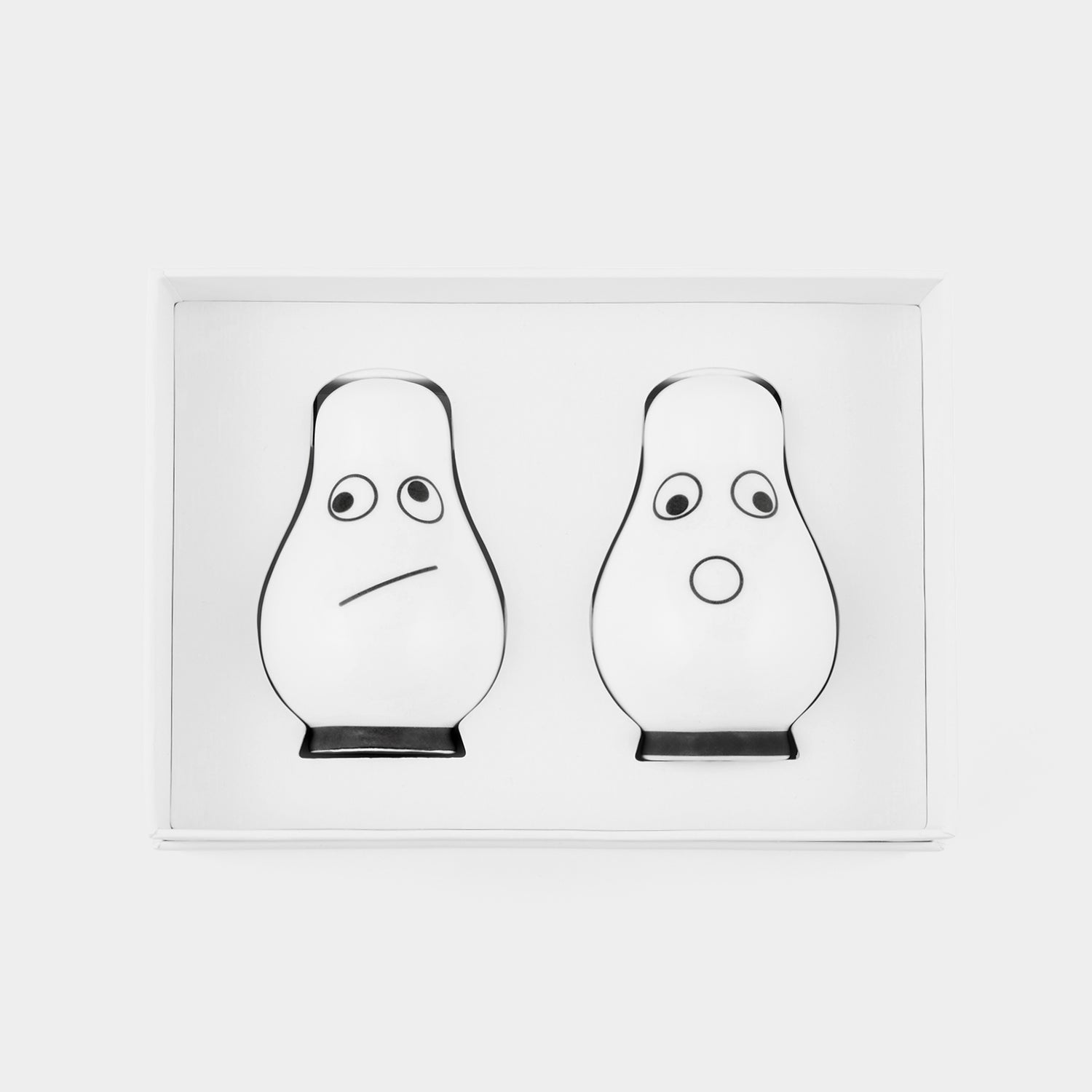 Eyes Salt and Pepper Set -

          
            Bone China in White -
          

          Anya Hindmarch EU
