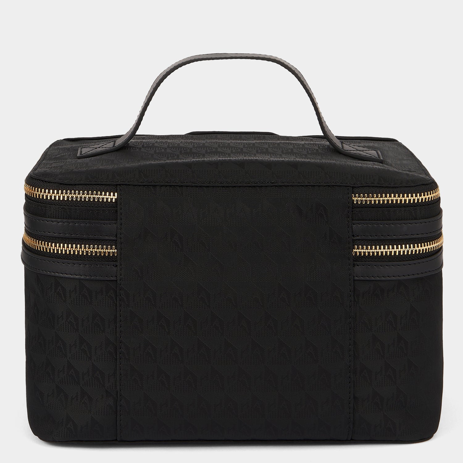 Logo Vanity Kit -

          
            Jacquard Nylon in Black -
          

          Anya Hindmarch EU
