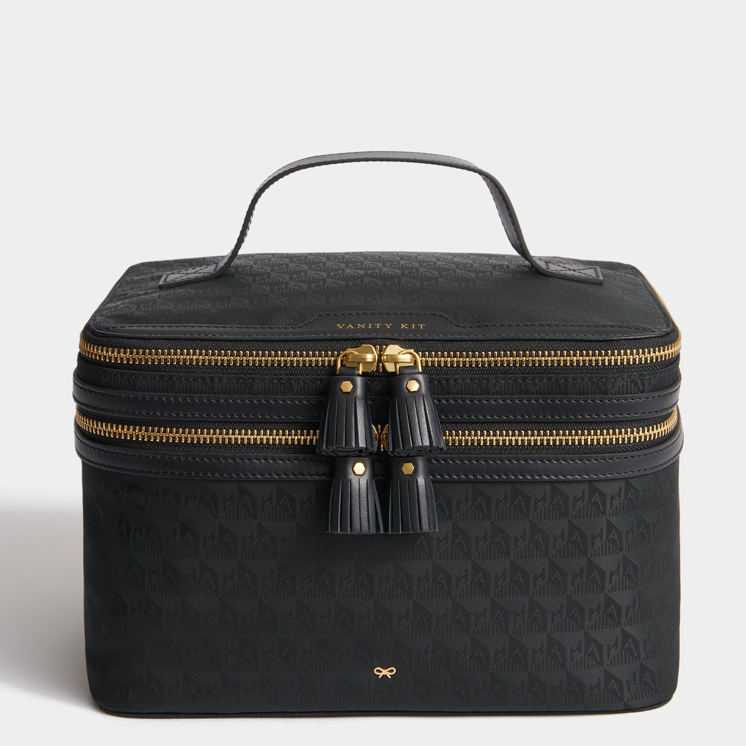 Logo Vanity Kit -

          
            Jacquard Nylon in Black -
          

          Anya Hindmarch EU
