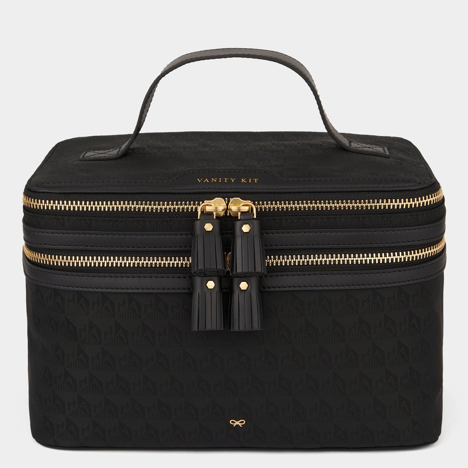 Logo Vanity Kit -

          
            Jacquard Nylon in Black -
          

          Anya Hindmarch EU
