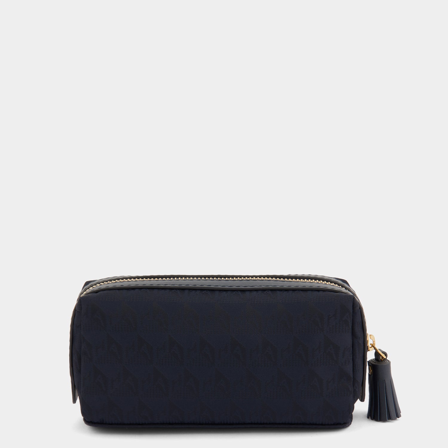 Logo Girlie Stuff Pouch -

          
            Jacquard Nylon in Marine -
          

          Anya Hindmarch EU
