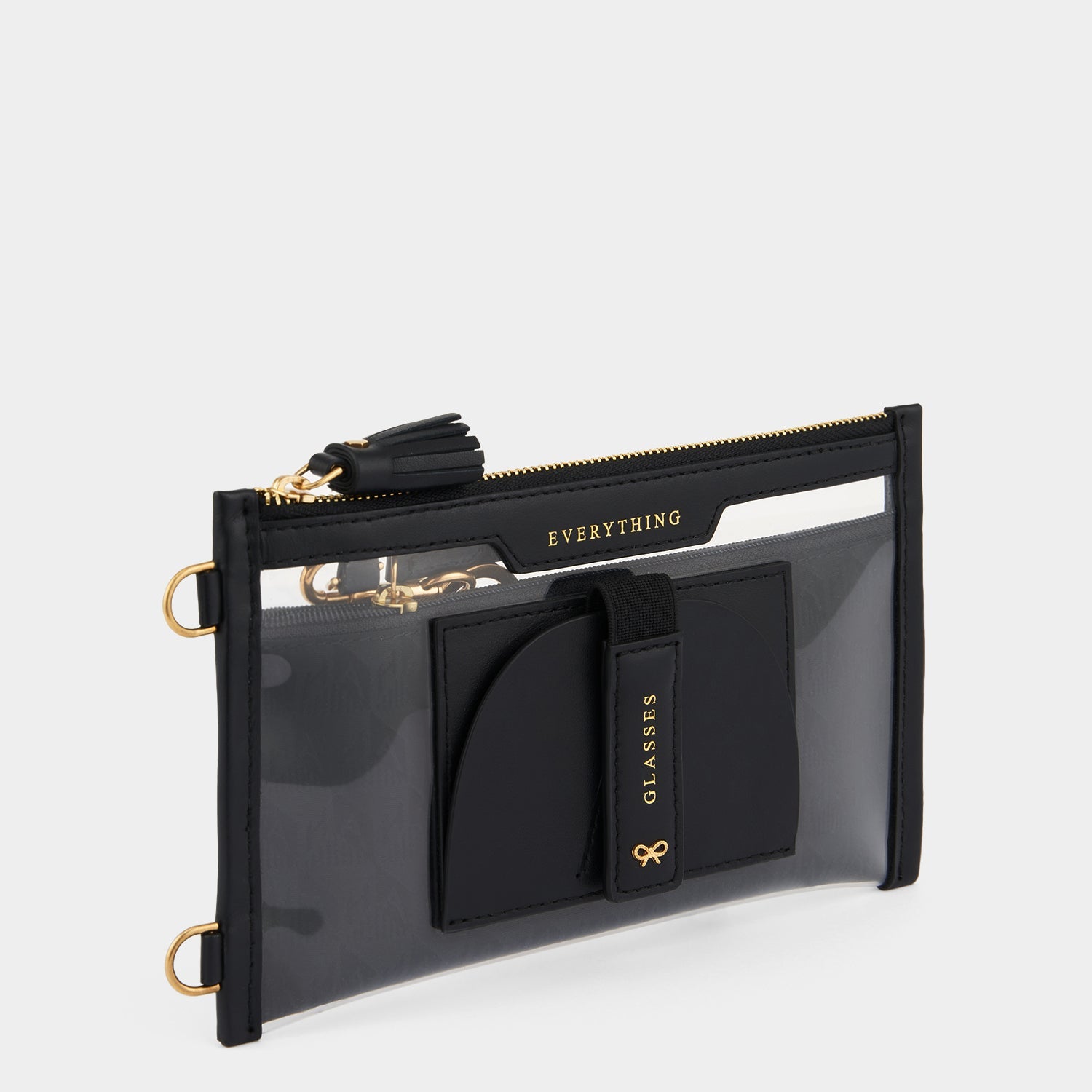 Logo Everything Pouch -

          
            Jacquard Nylon in Black -
          

          Anya Hindmarch EU
